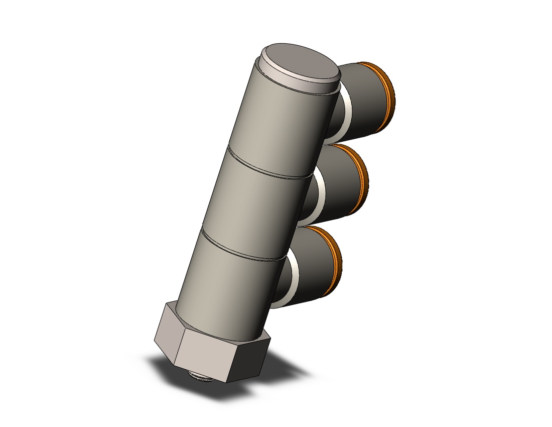 SMC KQ2VT07-32N fitting, tple uni male elbow, ONE-TOUCH FITTING
