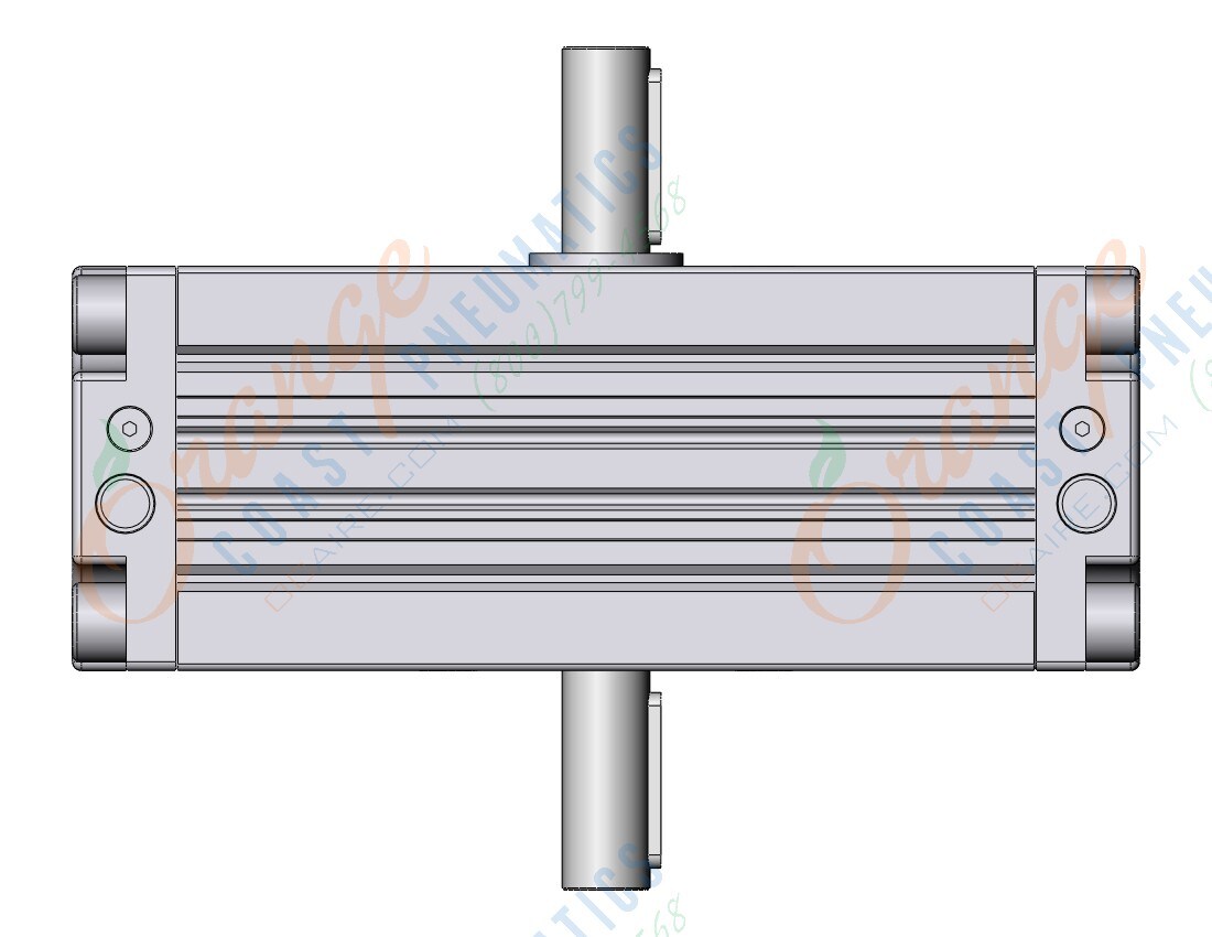 SMC CDRA1BY80TN-180CZ actuator, rotary, CRA ROTARY ACTUATOR