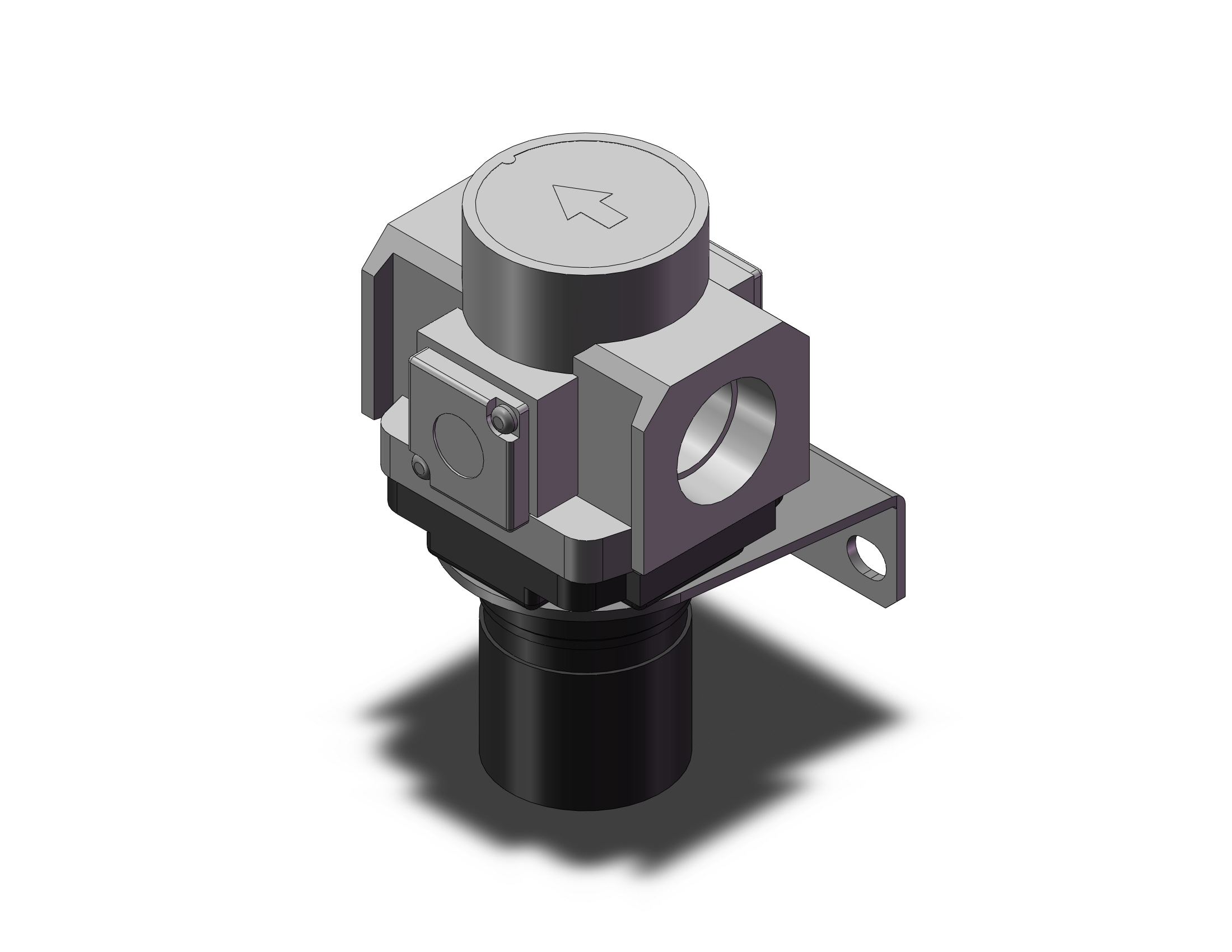 SMC 10-AR40-N06B-NRYZ-B regulator, REGULATOR, MODULAR F.R.L.