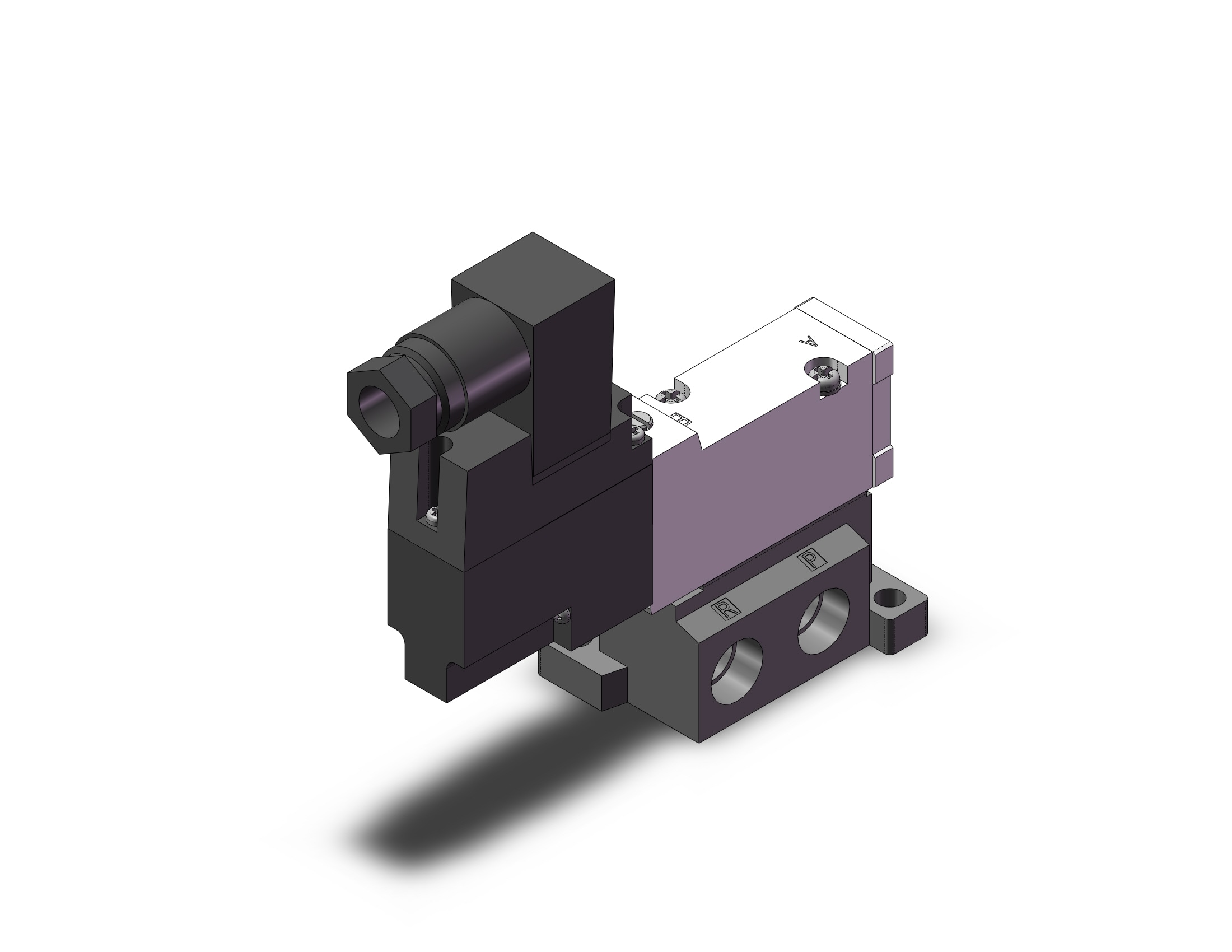 SMC 10-SYJ5143-5DZD-01N valve, sgl sol, clean room, SYJ5000 SOLENOID VALVE 5/PORT***