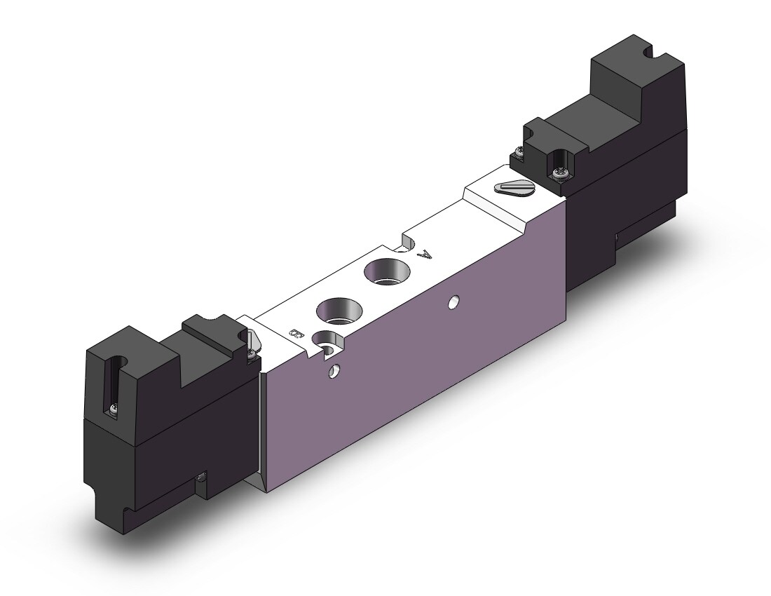 SMC 10-SYJ7323-5DOE-01 valve, dbl sol, clean room, SYJ7000 SOLENOID VALVE 5/PORT