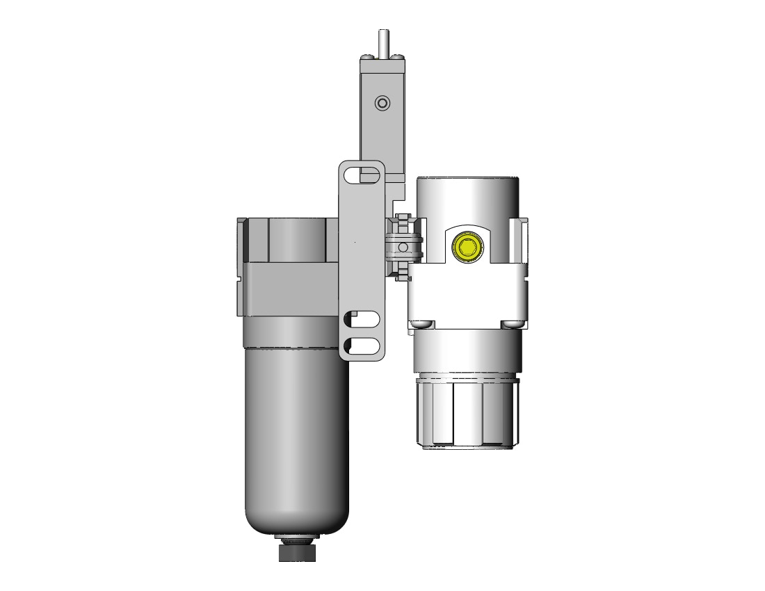 SMC AC20B-N02CG-S-RZ-A f/r combo modular, MODULAR F.R.L.