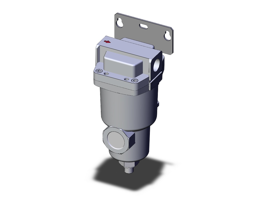 SMC AMH250C-03B-H micro mist separator with pre filter, MICRO MIST SEPARATOR W/PRE-FILTER