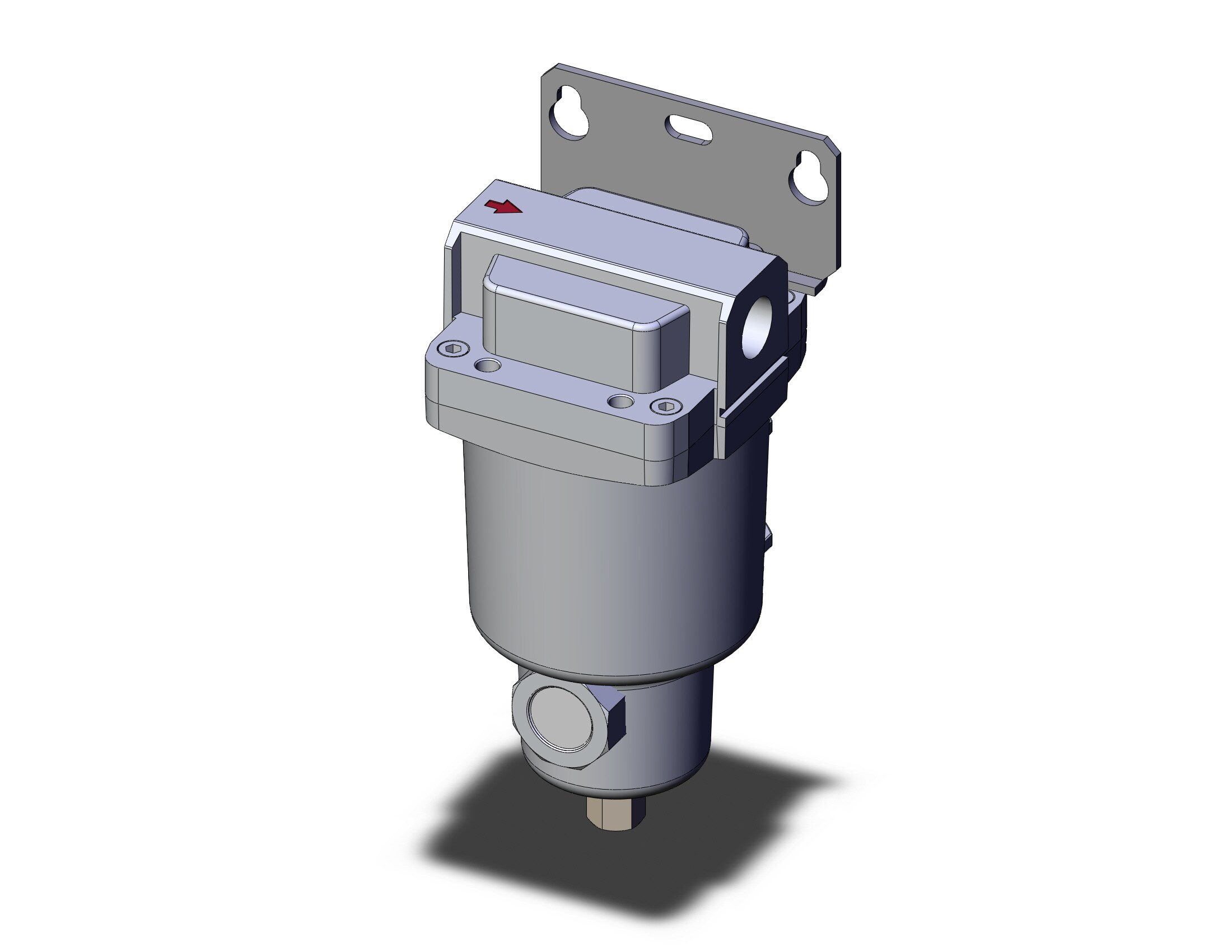 SMC AMH450C-N04B-HJ micro mist separator with pre filter, MICRO MIST SEPARATOR W/PRE-FILTER