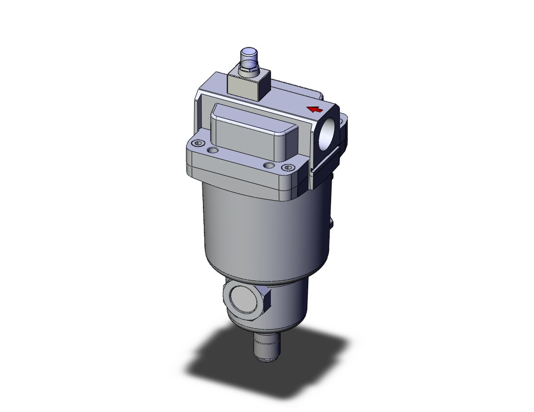SMC AMH450C-N06C-RT micro mist separator with pre filter, MICRO MIST SEPARATOR W/PRE-FILTER
