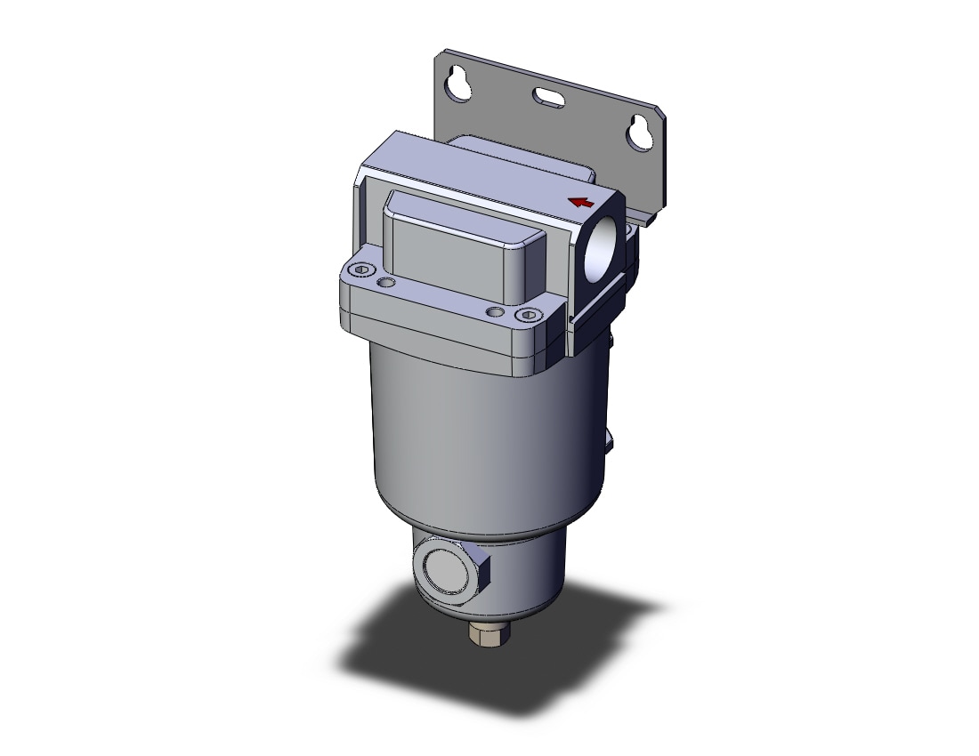SMC AMH550C-N10BD-HR micro mist separator with pre filter, MICRO MIST SEPARATOR W/PRE-FILTER