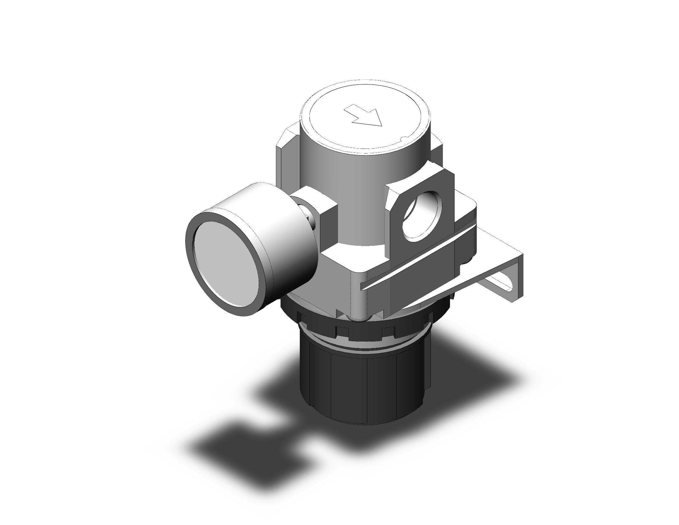 SMC AR30-03BG-A regulator, AR MASS PRO