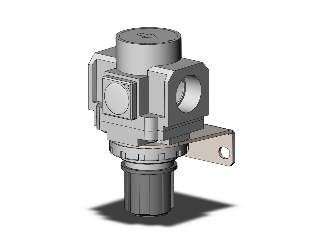 SMC AR40K-F06BE-B regulator, AR MASS PRO