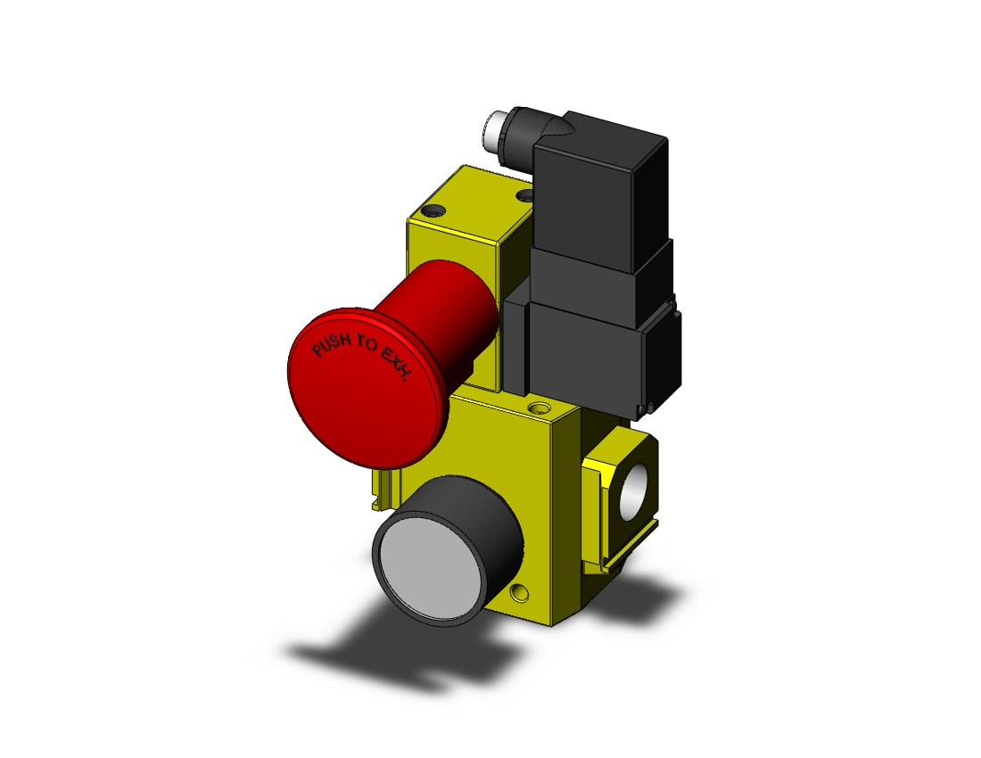 SMC AVL3000-N03P-3DZM soft start-up valve w/ lockout, VALVE, SOFT START LOCKOUT