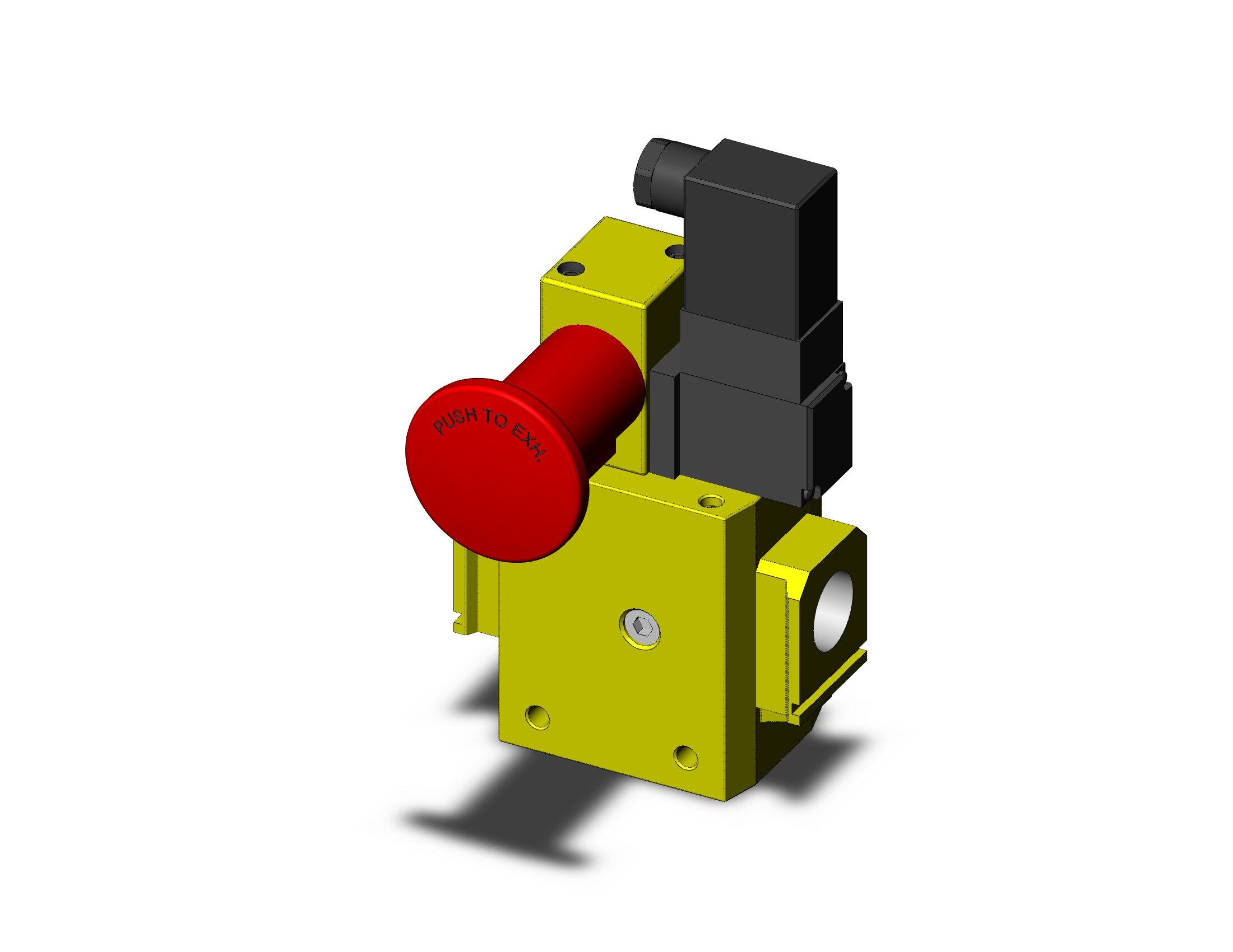 SMC AVL4000-N04-5D soft start-up valve w/ lockout, VALVE, SOFT START LOCKOUT
