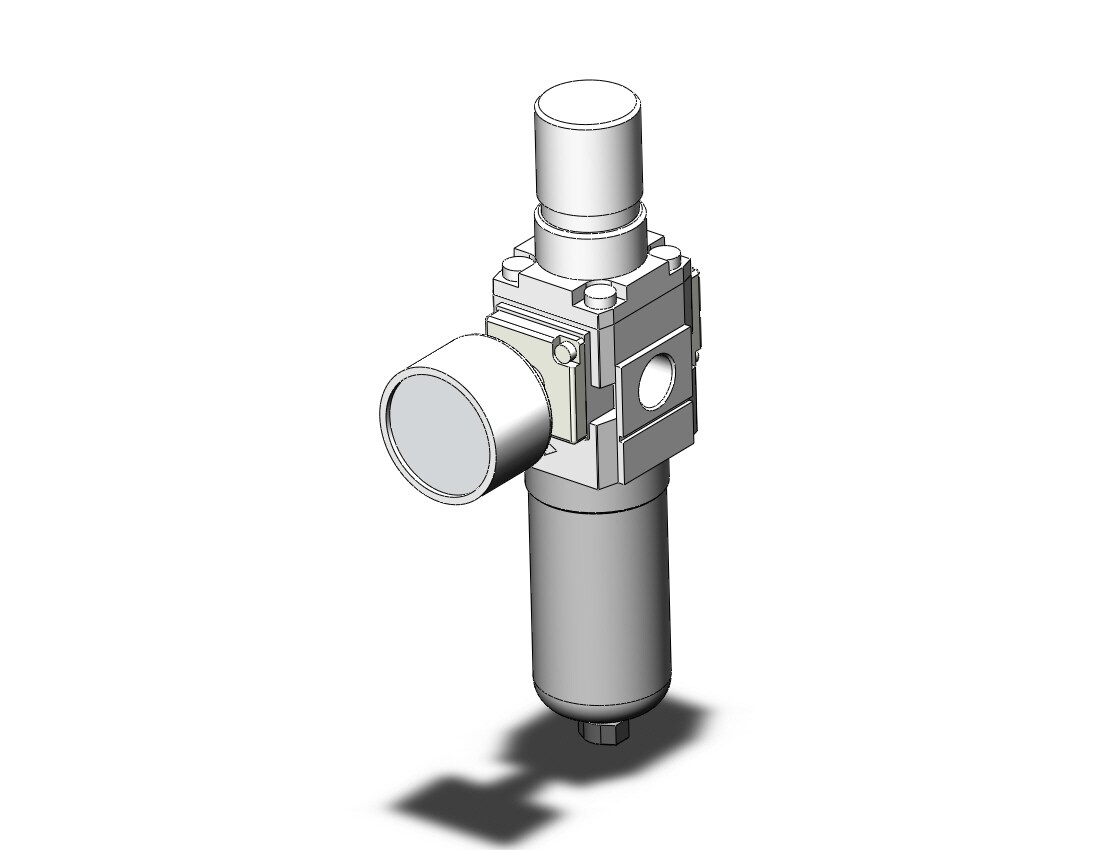 SMC AW20K-N02CG-CZ-B filter regulator, AW MASS PRO