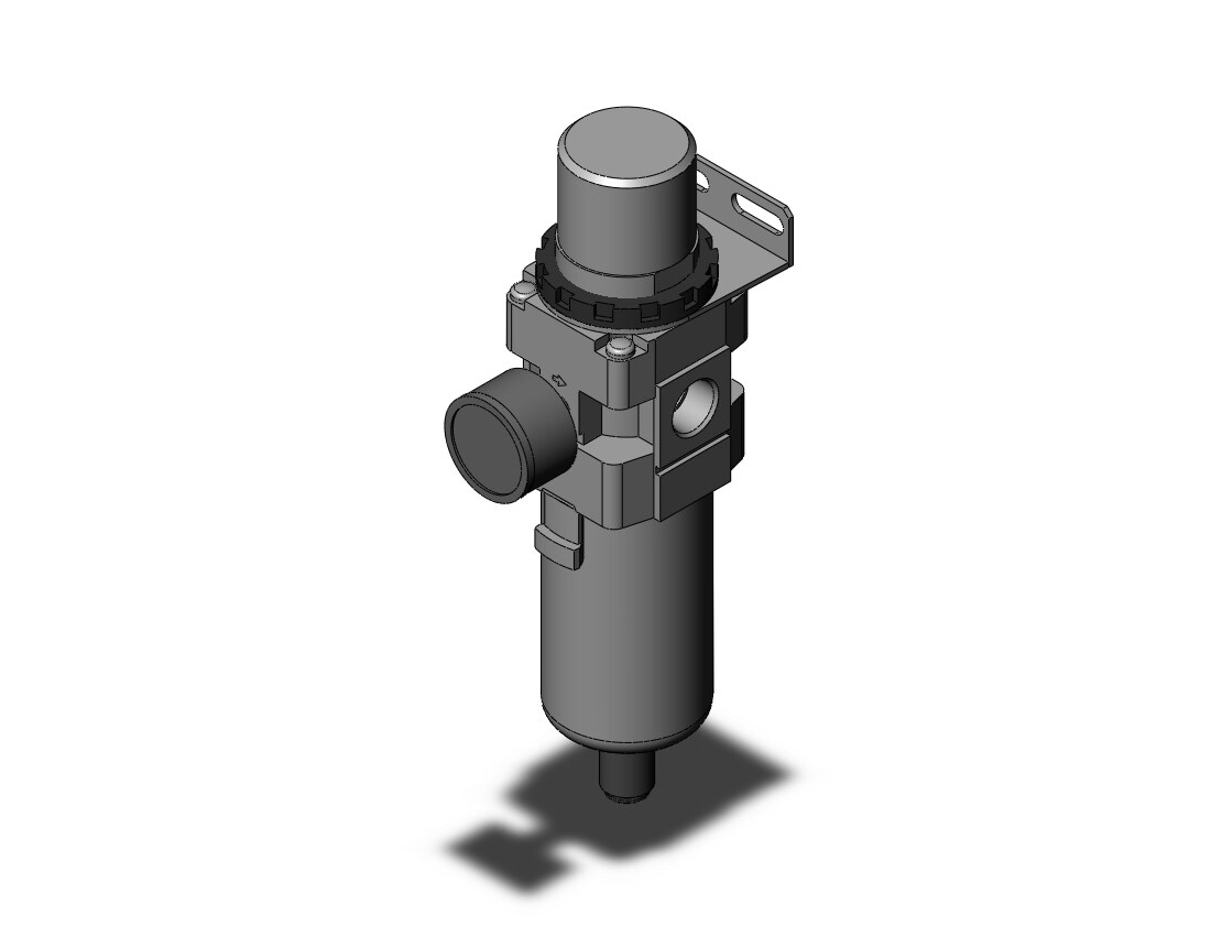 SMC AW40-N04BDG-Z-A filter regulator, modular, AW MASS PRO