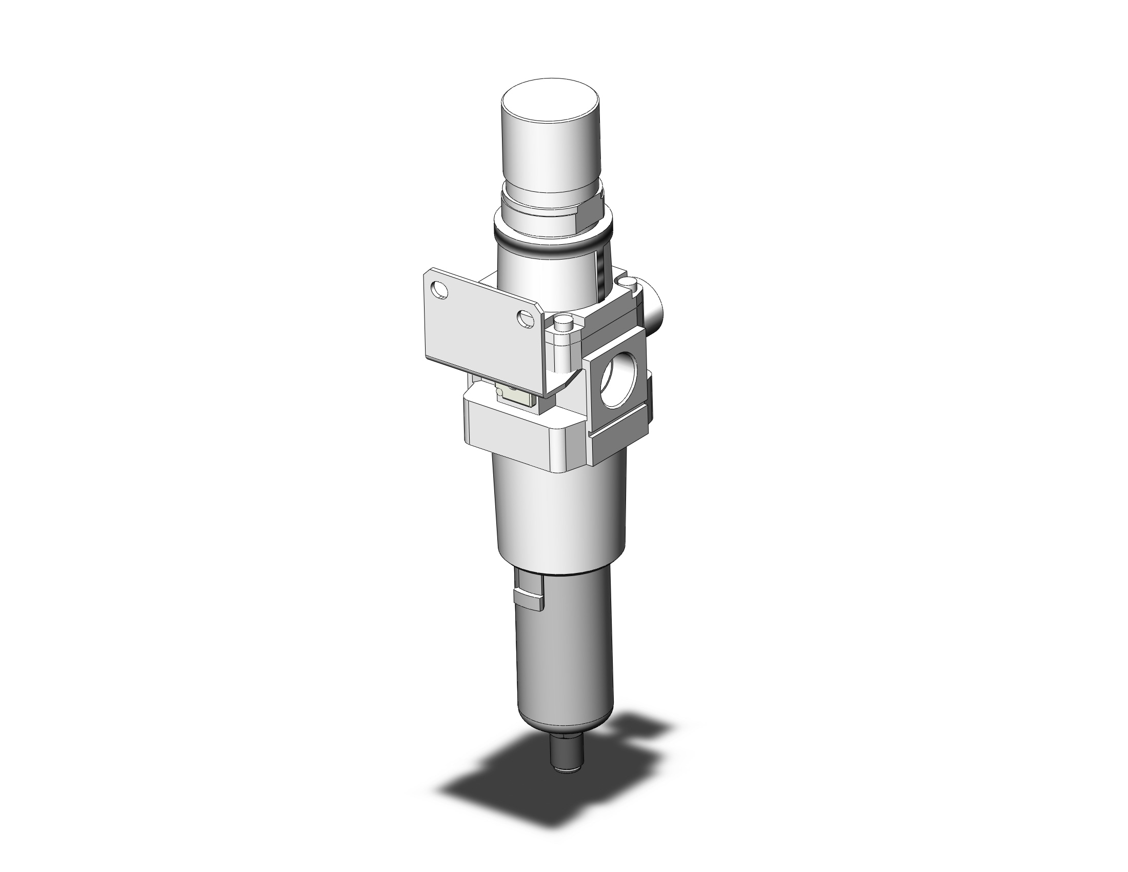 SMC AW60-N10BDG-RZ-B filter/regulator, FILTER/REGULATOR, MODULAR F.R.L.