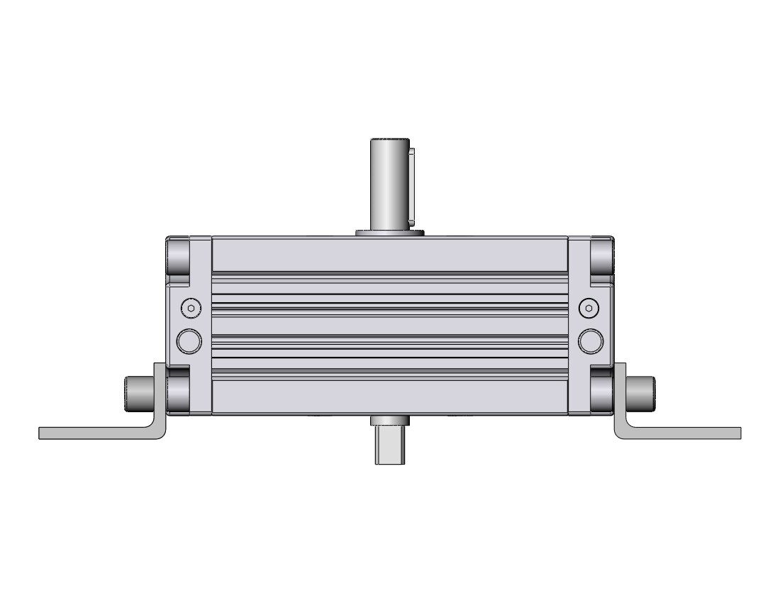 SMC CRA1LW80-190CZ actuator, rotary, CRA ROTARY ACTUATOR