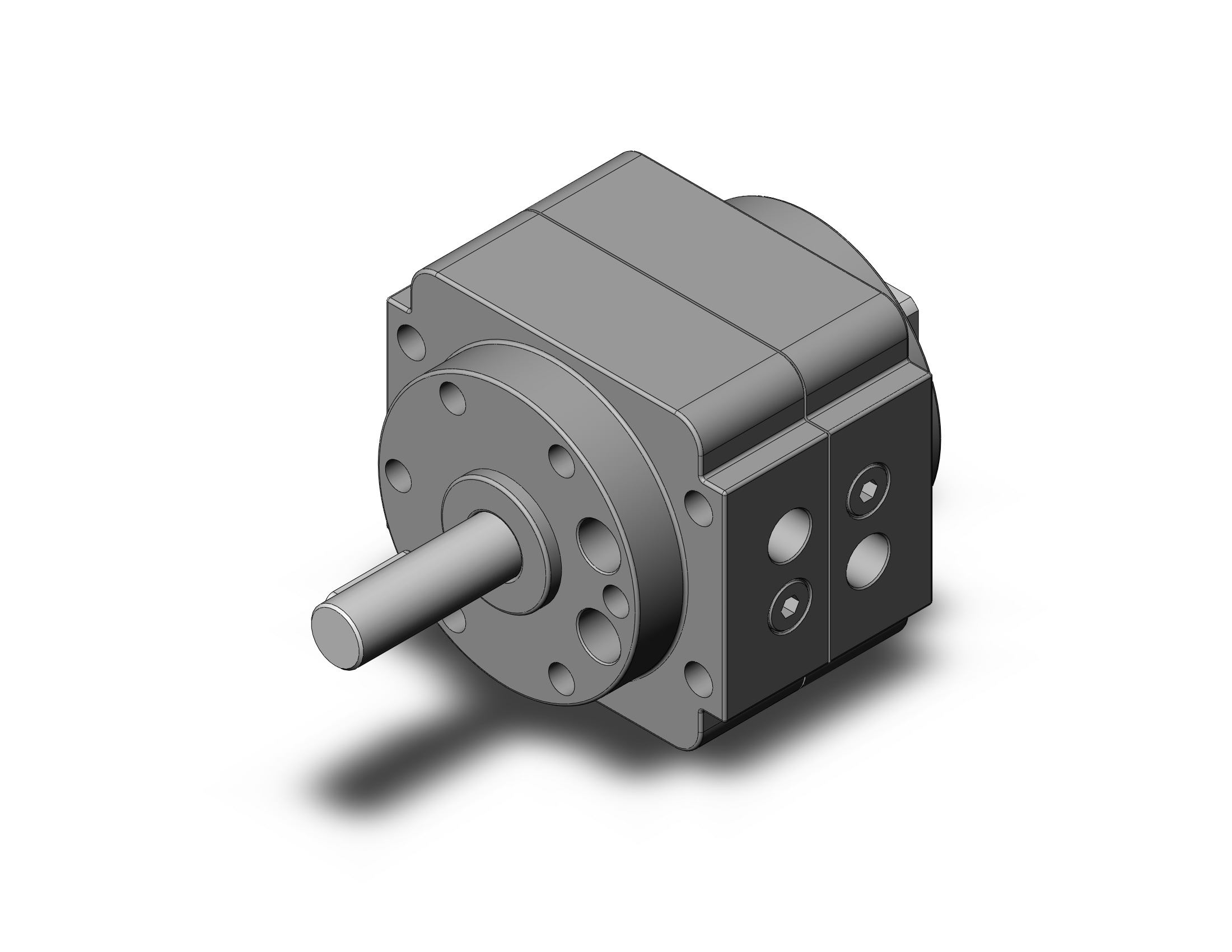 SMC CRB1BW50-280S actuator, rotary, mini/vane, CRB1BW ROTARY ACTUATOR