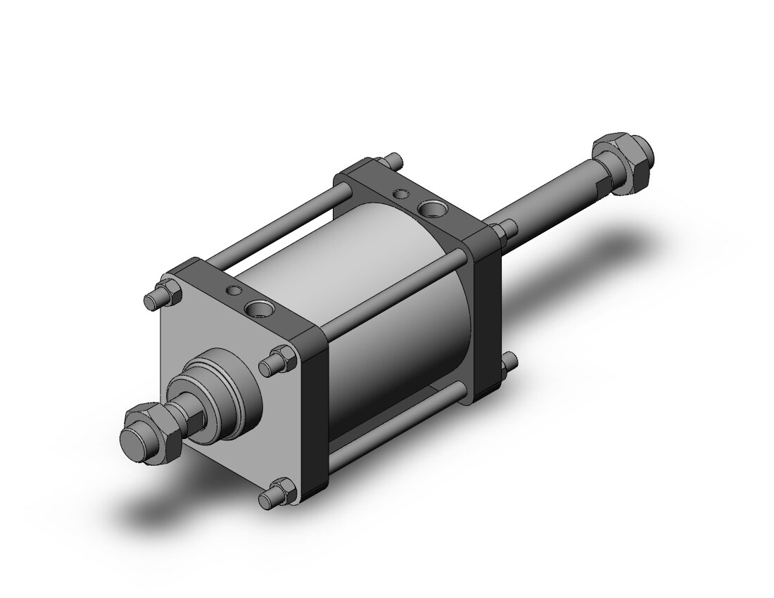 SMC CS2WB140TN-125 cylinder, tie rod, cs2, TIE ROD CYLINDER