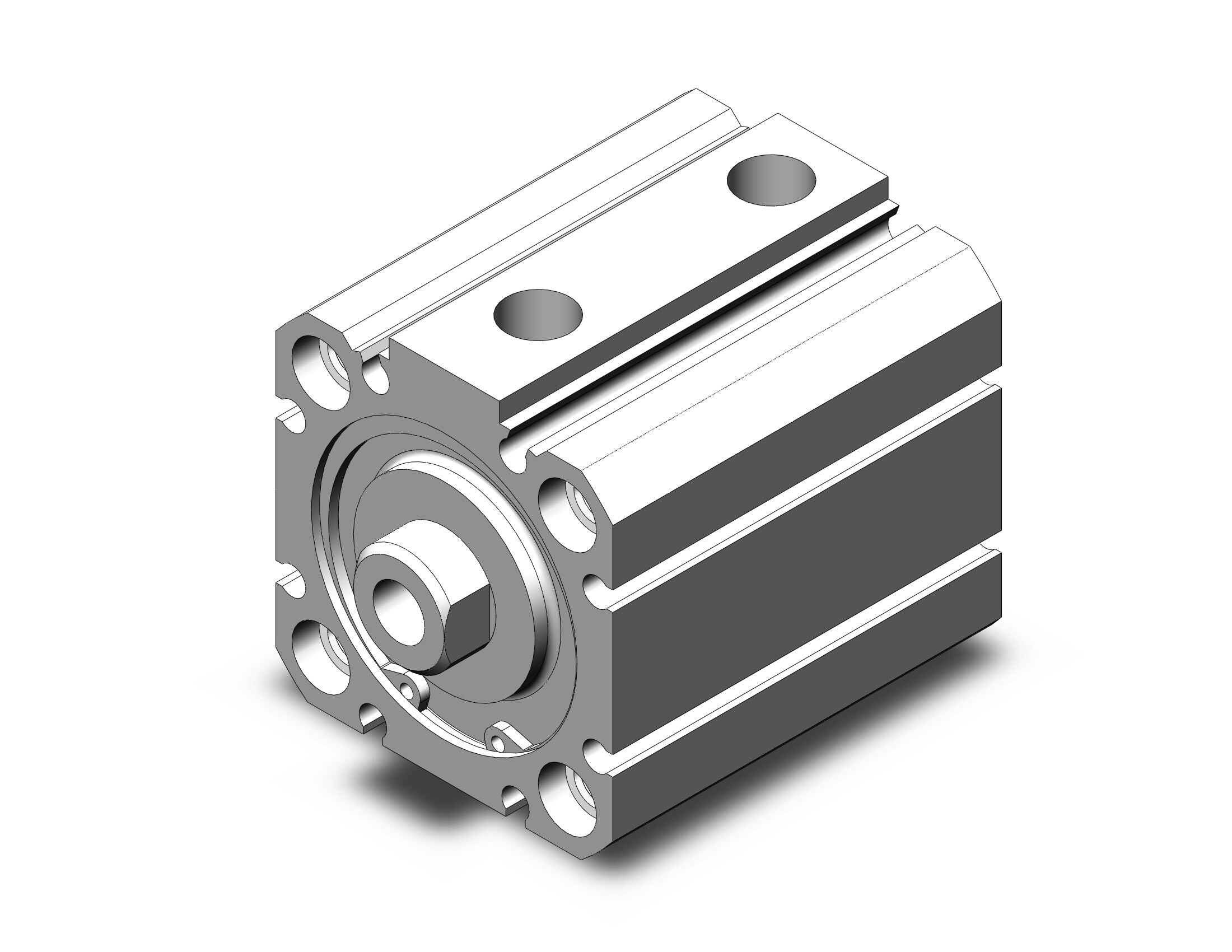SMC C55B40-15 cyl. compact, iso, C55 ISO COMPACT CYLINDER***
