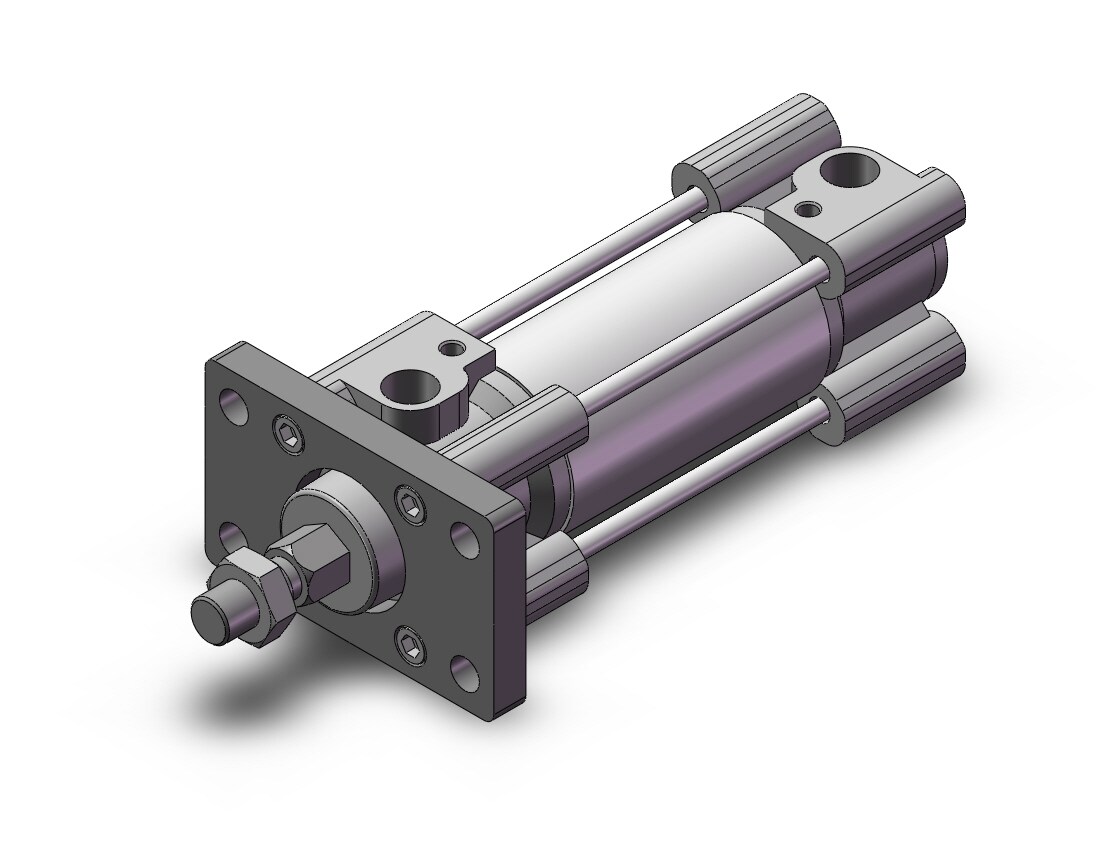 SMC C96KDF40-50C cylinder, tie rod, ISO TIE ROD CYLINDER