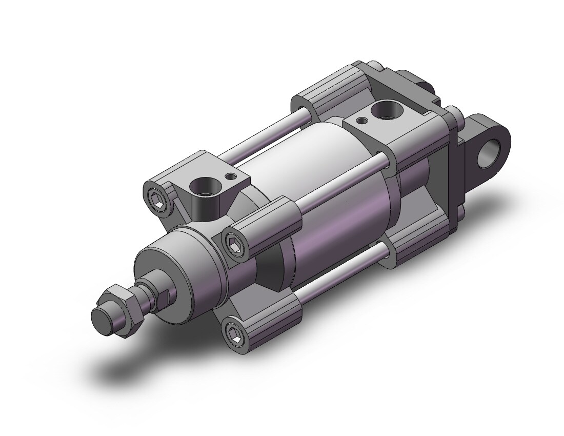 SMC C96SD63-25C cylinder, tie rod, ISO TIE ROD CYLINDER