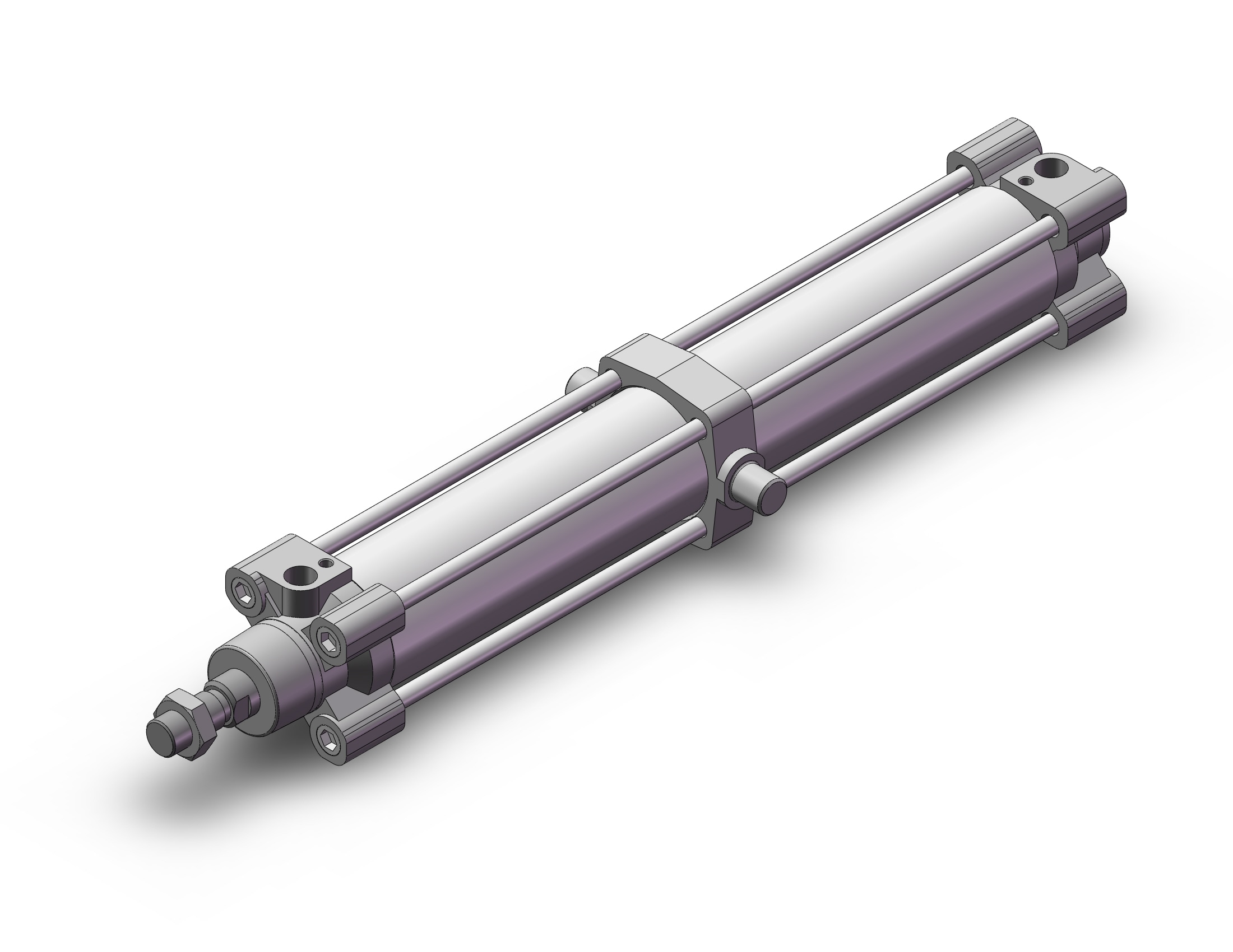 SMC C96SDT50-320C cylinder, tie rod, ISO TIE ROD CYLINDER