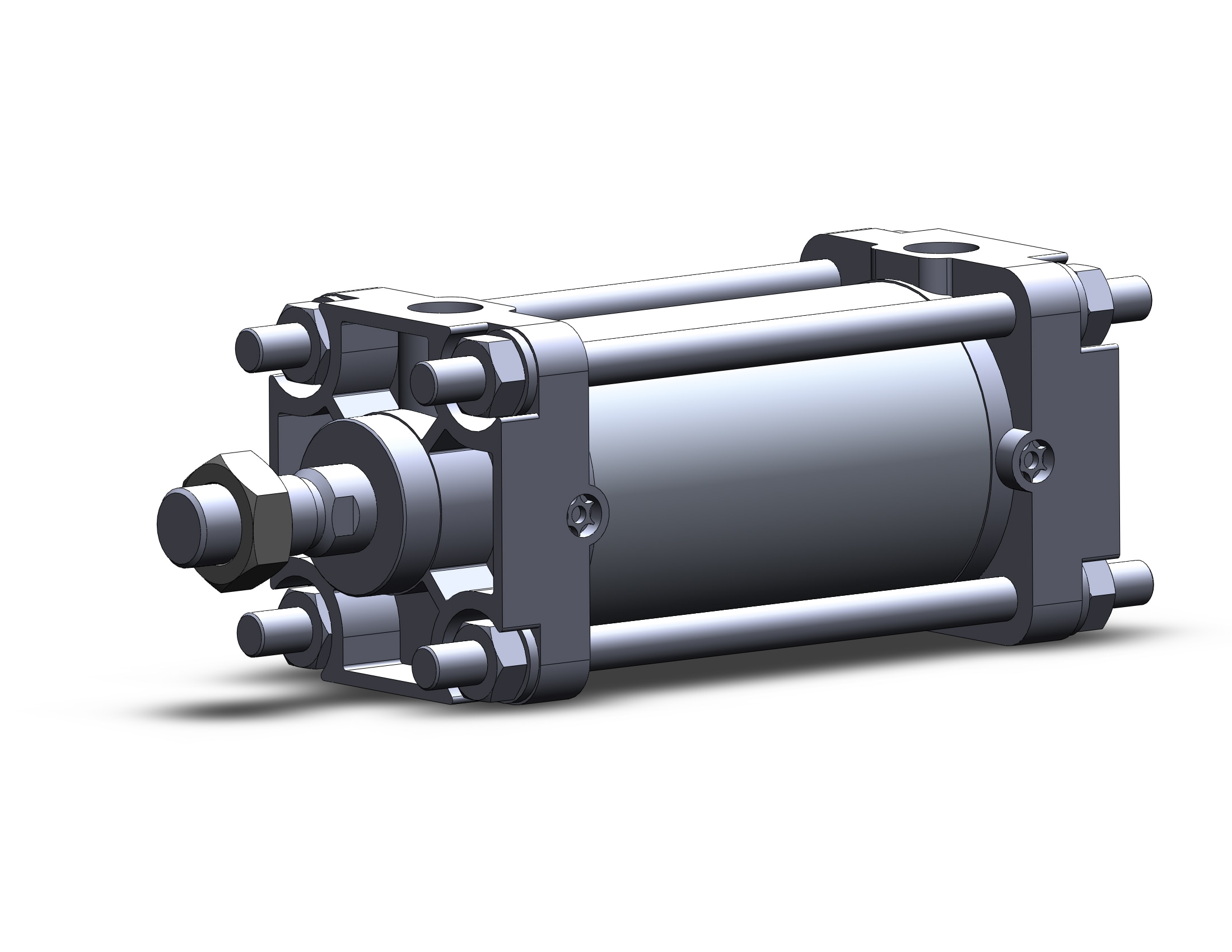 SMC CA2B63TN-75Z air cylinder, CA1/CA2 TIE-ROD CYLINDER