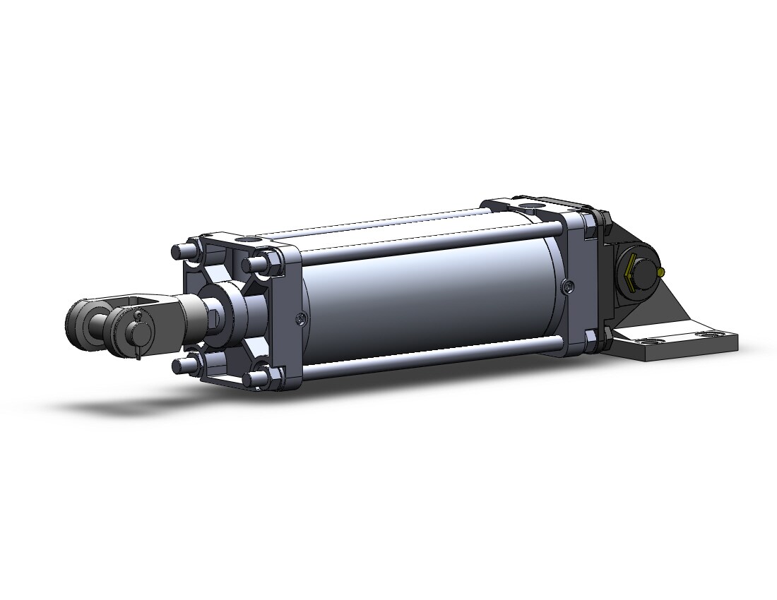 SMC CA2D100TN-200Z-NW air cylinder, tie rod, TIE ROD CYLINDER
