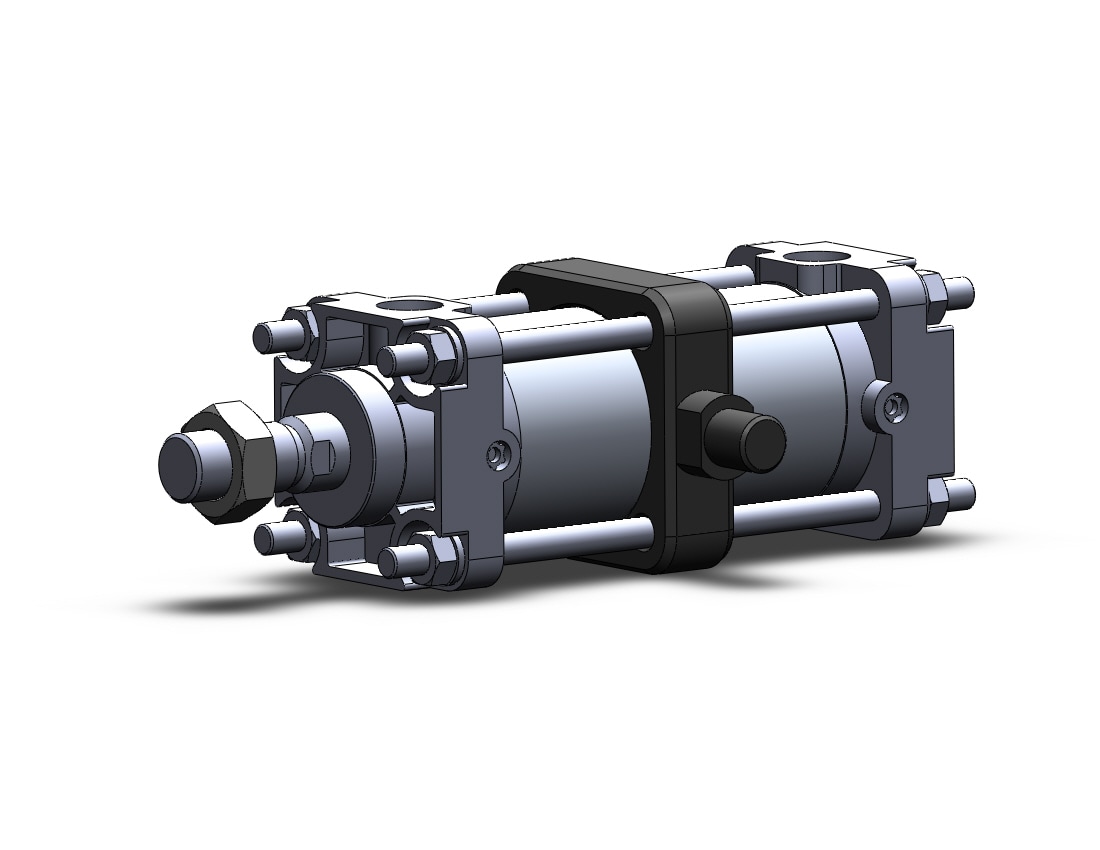 SMC CA2T50-75Z air cylinder, CA1/CA2 TIE-ROD CYLINDER