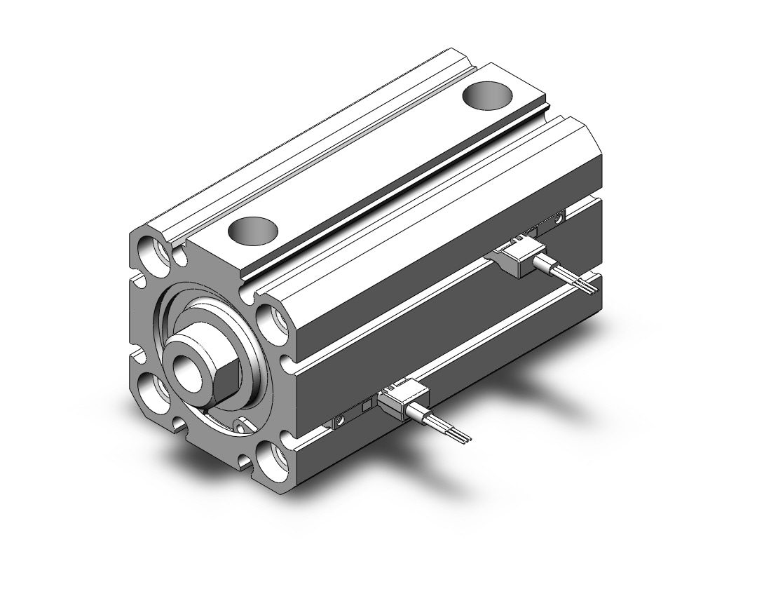 SMC CD55B32-40-M9NWVSAPC cyl, compact, iso, auto sw capable, ISO COMPACT CYLINDER