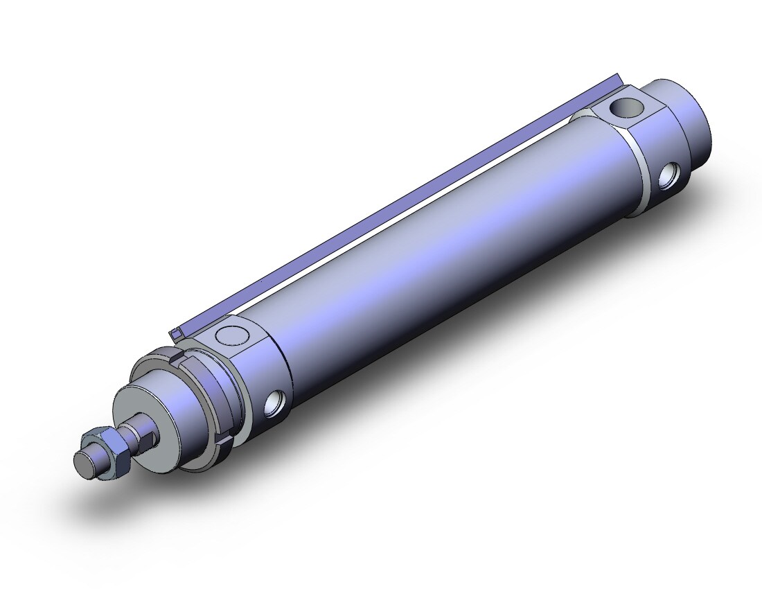 SMC CD76E40-100S-A cyl, european (italy), C75 ROUND BODY CYLINDER