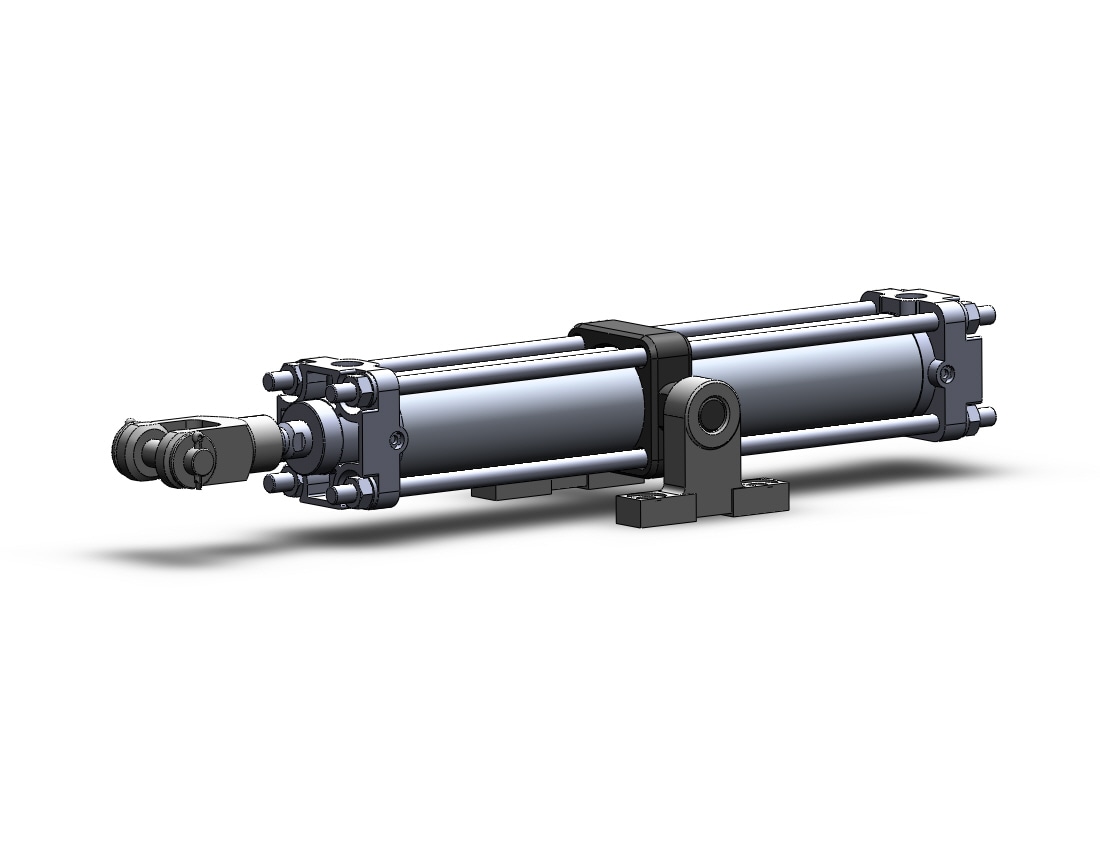 SMC CDA2T40TN-250Z-NW air cylinder, tie rod, TIE ROD CYLINDER