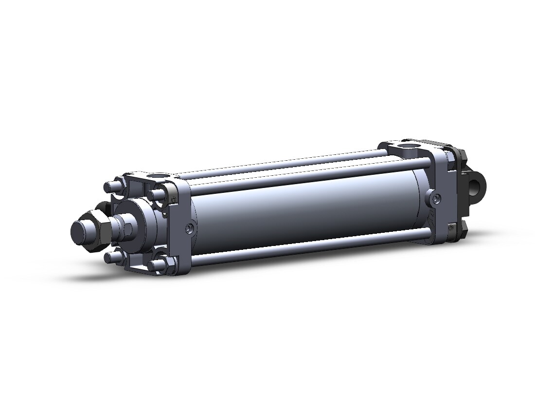 SMC CDBA2C50TN-175-WL-Y7BWL cyl, tie rod, locking, CBA1/CBA2 TIE-ROD CYL END LOCK