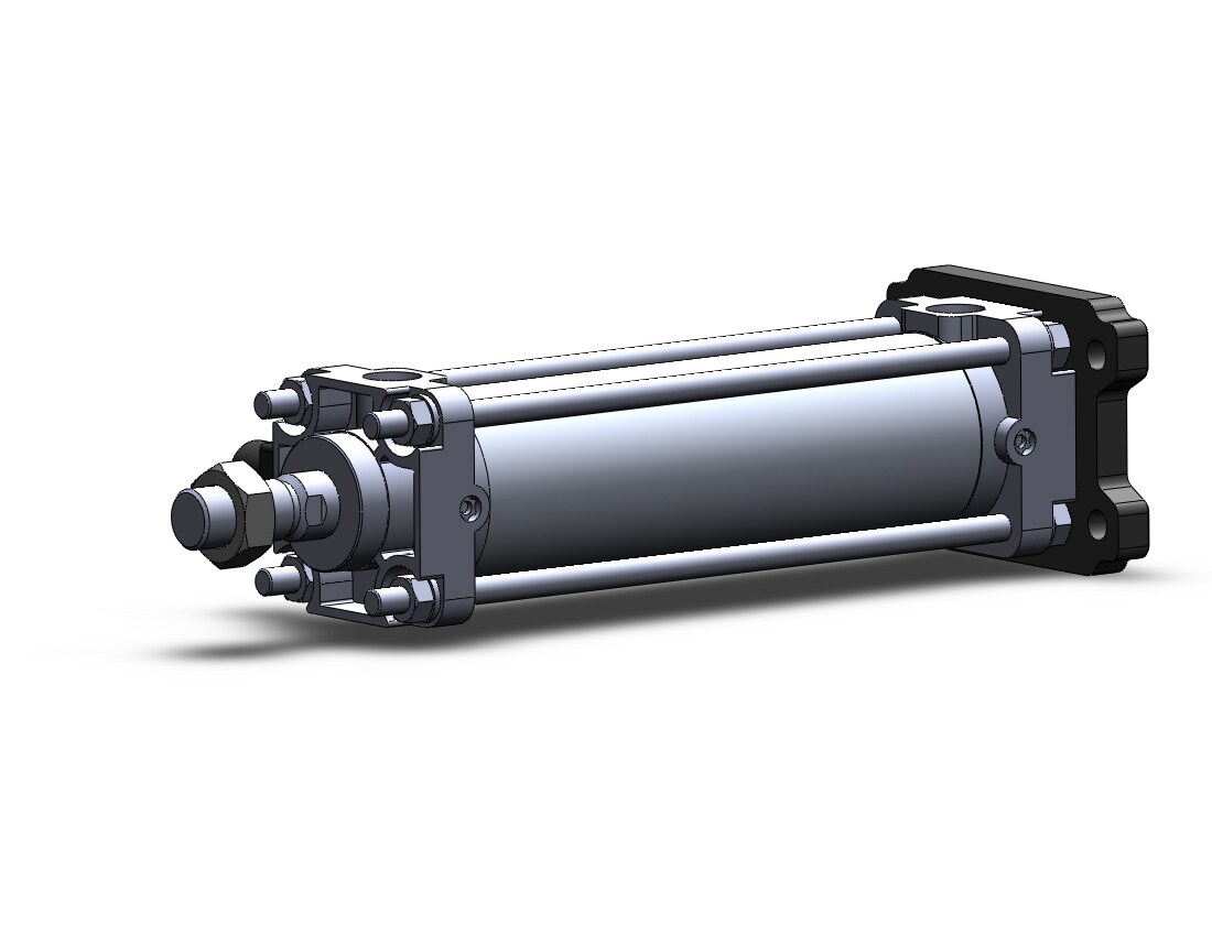 SMC CDBA2G50-150-RL end lock cylinder, TIE ROD CYLINDER