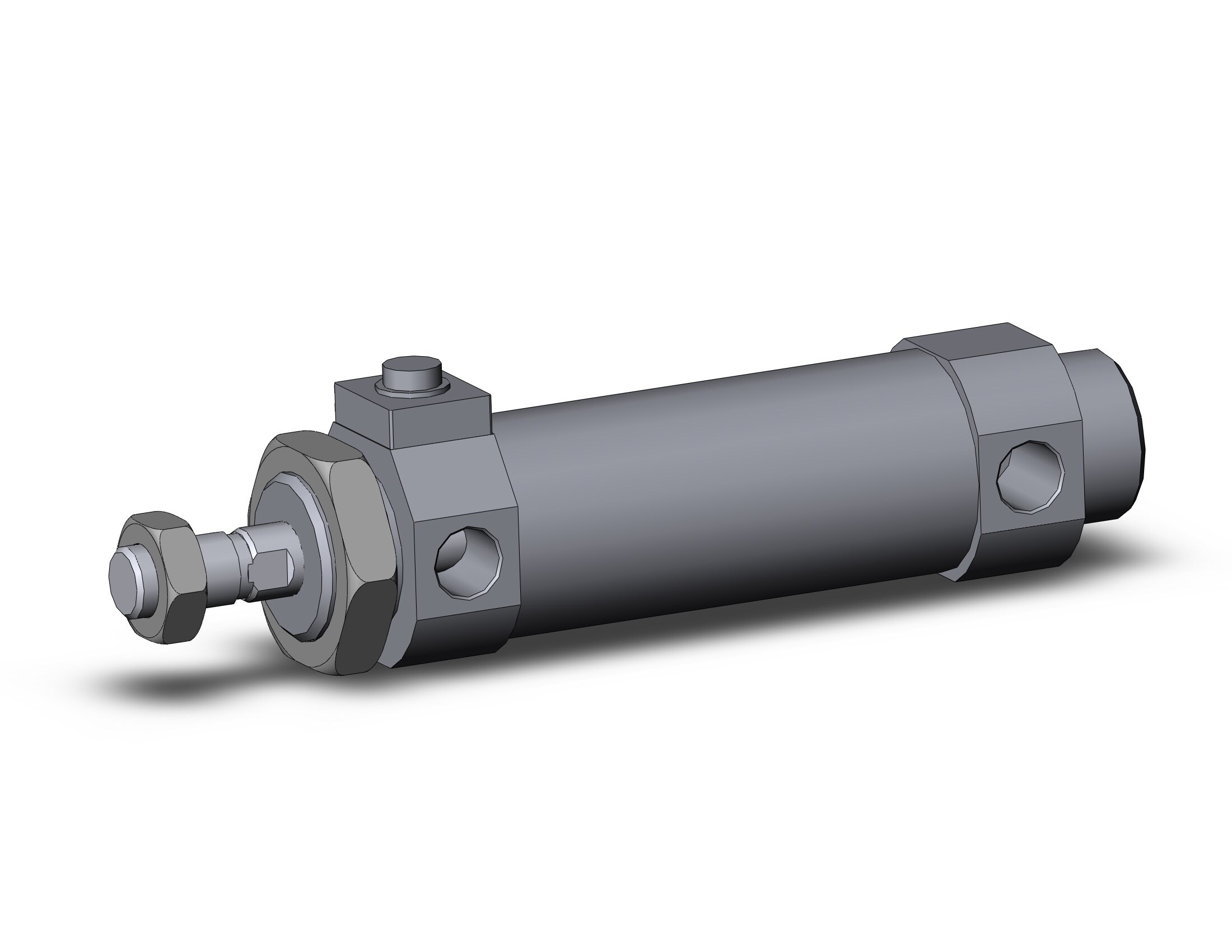 SMC CDBM2B40-50-RN 40mm cm2 others (combo), CM2/CM3 ROUND BODY CYLINDER