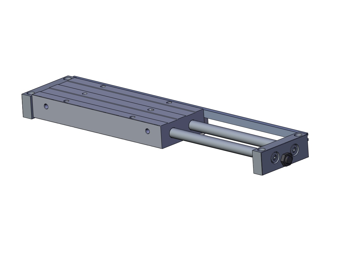 SMC CDBXWM16-125-F7BV cylinder, slide unit, GUIDED CYLINDER