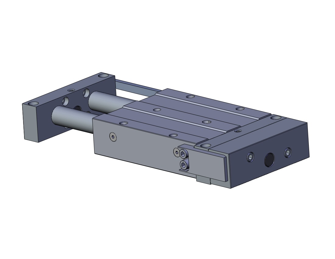 SMC CDBXWM32-75R-A80HL cyl, slide bearing housing mt, GUIDED CYLINDER