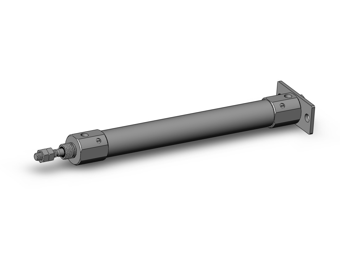 SMC CDJ2G16-100AZ-A cyl, rnd body, dbl act, CJ2 ROUND BODY CYLINDER***