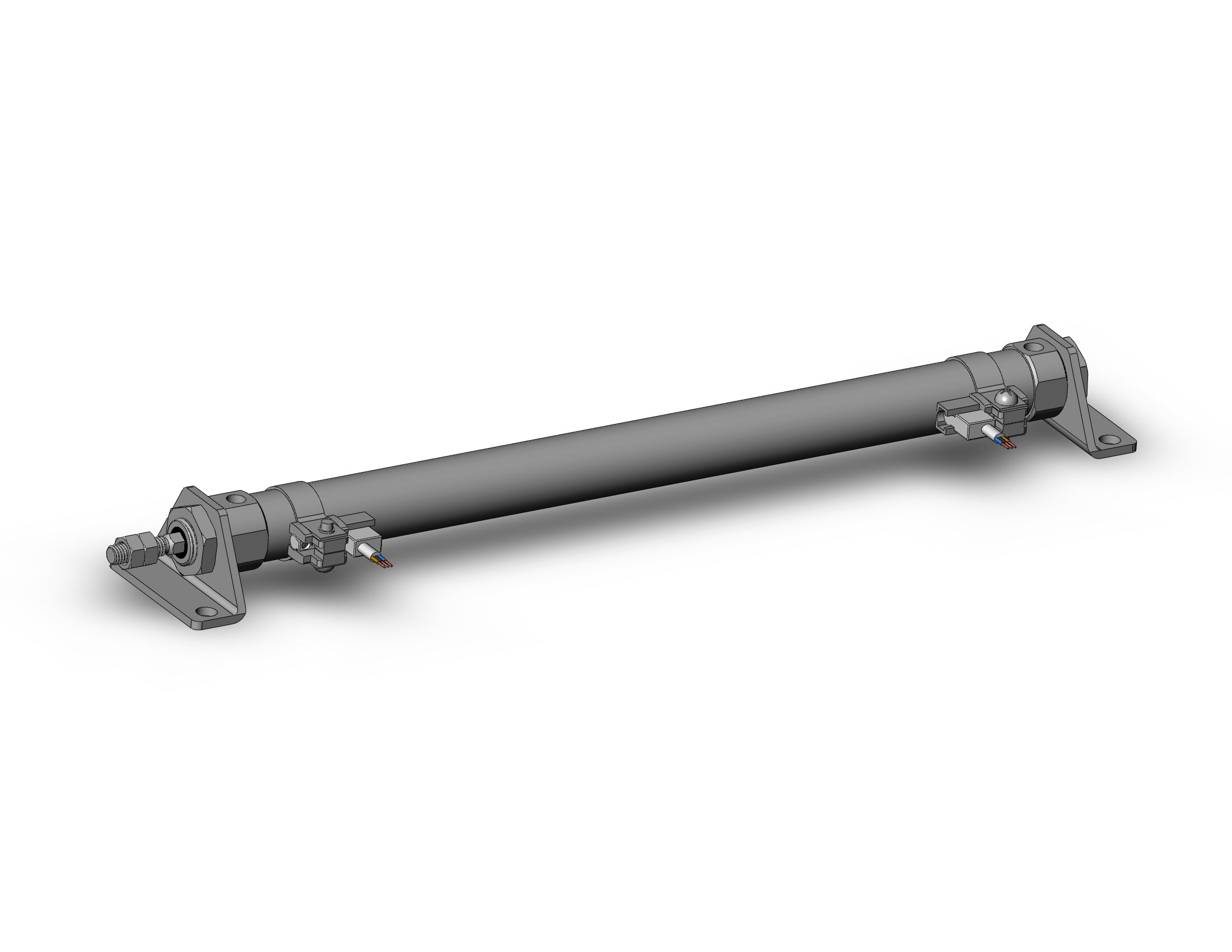 SMC CDJ2KM16-200Z-M9NWVM-B cyl, rnd body, n/rot, CJ2 ROUND BODY CYLINDER