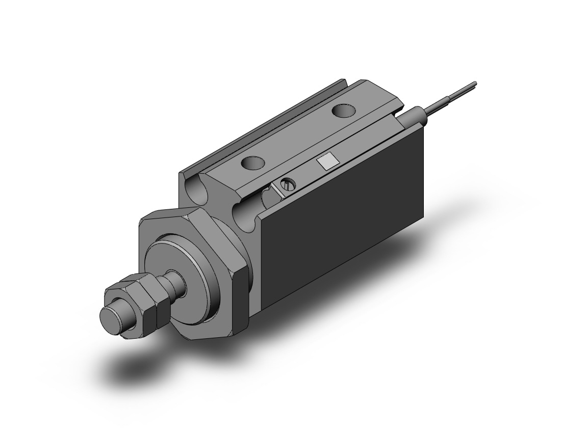 SMC CDJP2B10-5D-M9BS cyl, pin, dbl act, sw capable, CJP/CJP2 ROUND BODY CYLINDER***