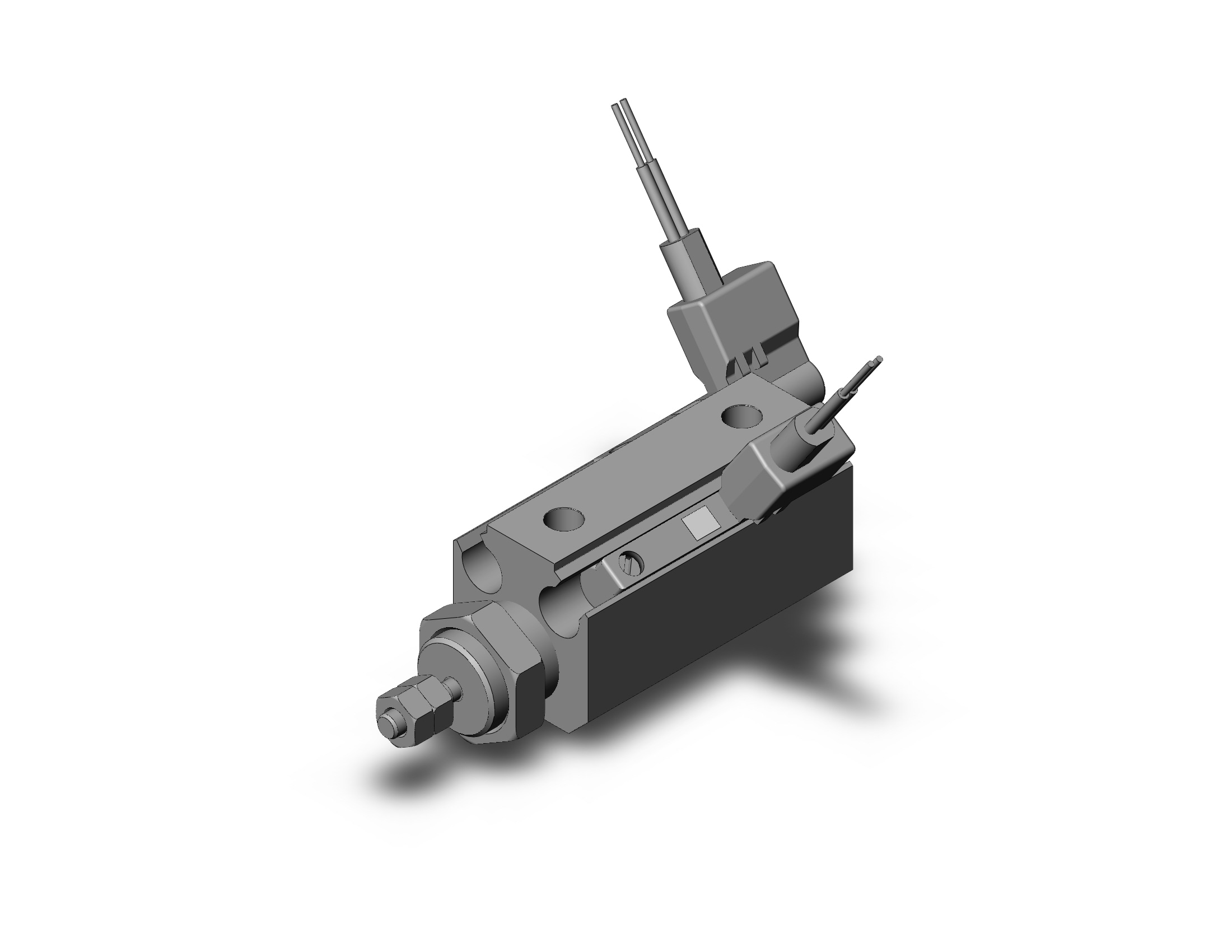 SMC CDJP2B4-10D-M9BWVSDPC cyl, pin, dbl act, sw capable, CJP/CJP2 ROUND BODY CYLINDER