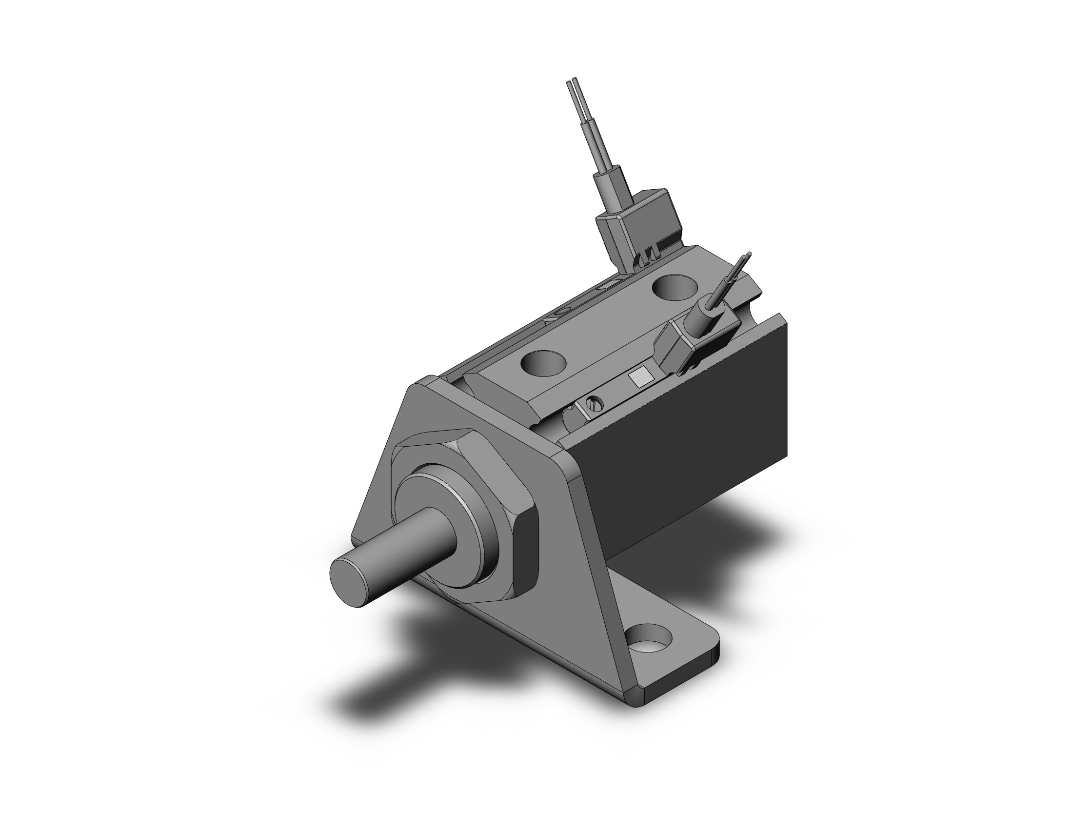 SMC CDJP2L16-10D-B-M9BVL cyl, pin, dbl act, sw capable, CJP/CJP2 ROUND BODY CYLINDER