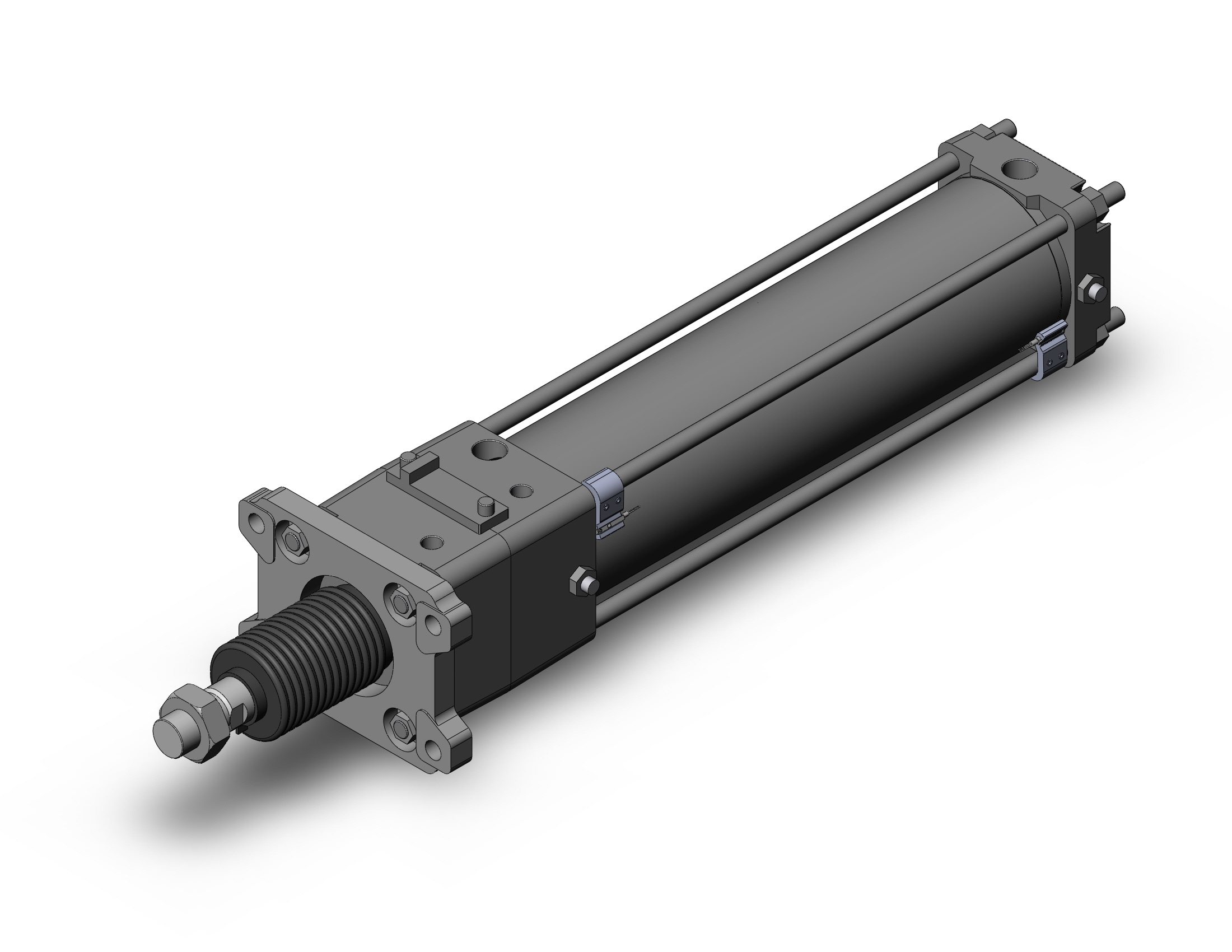 SMC CDLA2FH100TN-350J-E-M9PSAPC cyl, tie rod, locking, CLA/CLA2 TIE-ROD CYLINDER