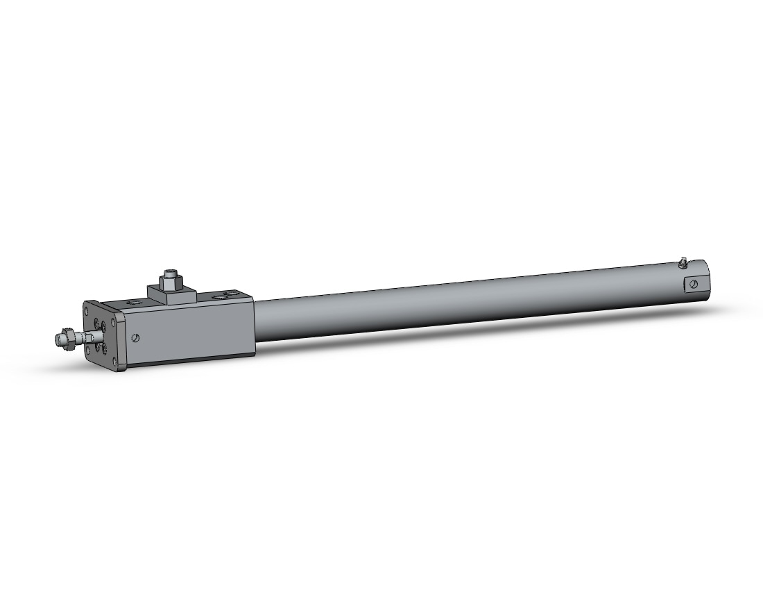 SMC CDLG1FA20-250-E clg1, fine lock cylinder, ROUND BODY CYLINDER W/LOCK