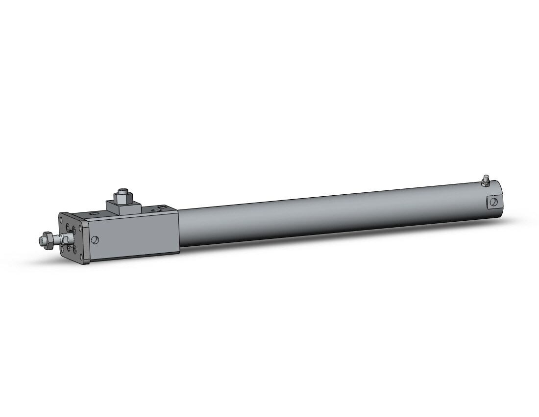 SMC CDLG1FA32-300-E clg1, fine lock cylinder, ROUND BODY CYLINDER W/LOCK