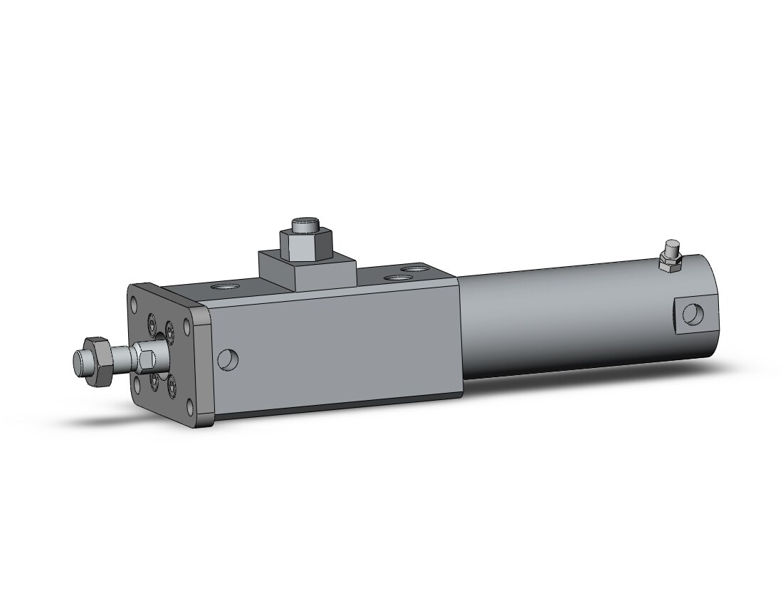 SMC CDLG1FA32-50-D clg1, fine lock cylinder, ROUND BODY CYLINDER W/LOCK