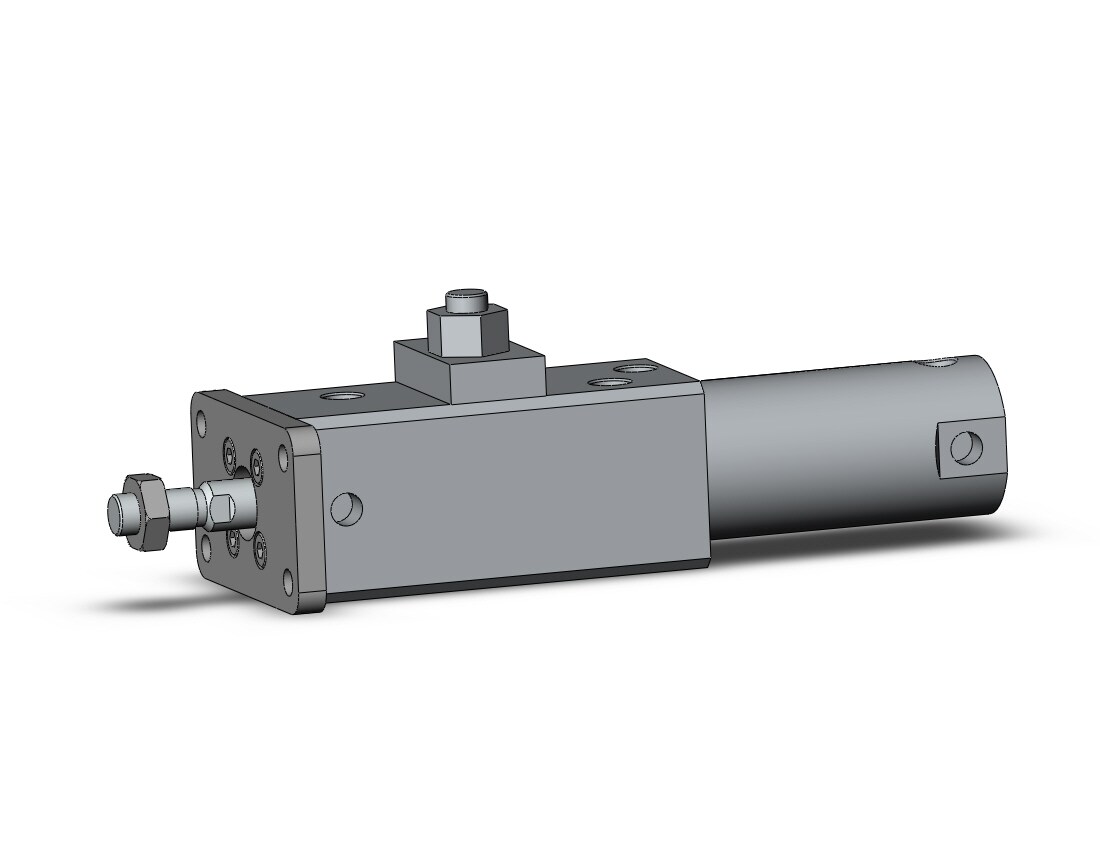 SMC CDLG1FN32-25-E-M9BAL-C clg1, fine lock cylinder, ROUND BODY CYLINDER W/LOCK