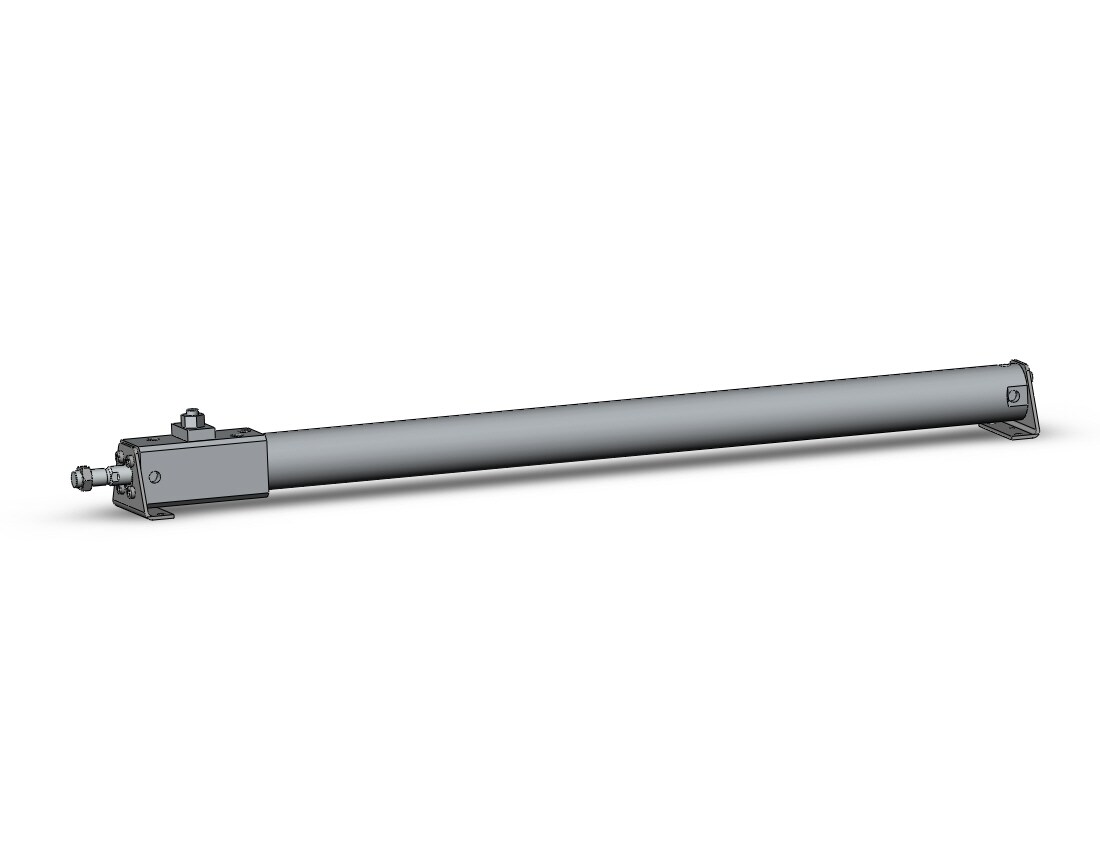SMC CDLG1LN40TN-600-E clg1, fine lock cylinder, ROUND BODY CYLINDER W/LOCK