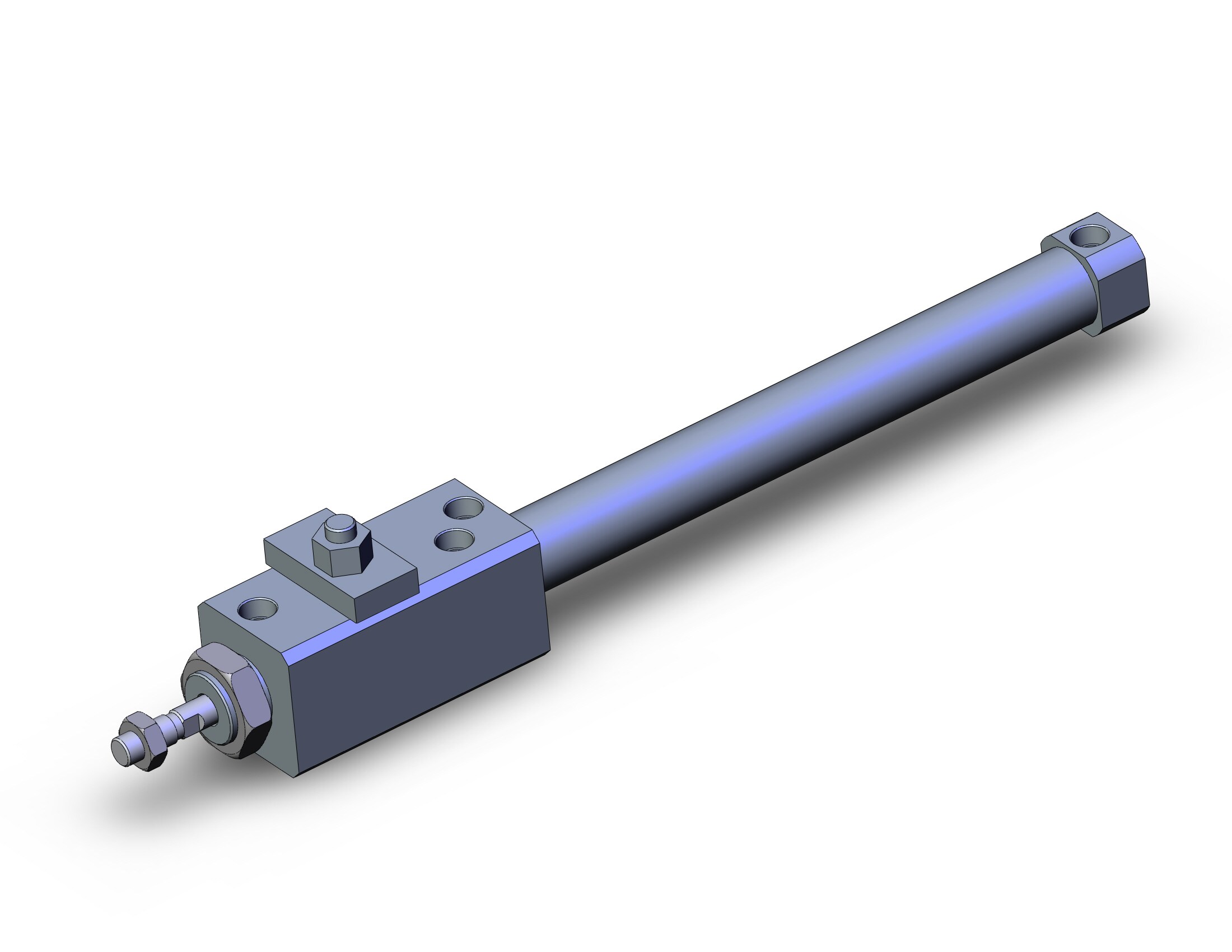 SMC CDLM2BZ20-150-E cylinder, air, ROUND BODY CYLINDER W/LOCK