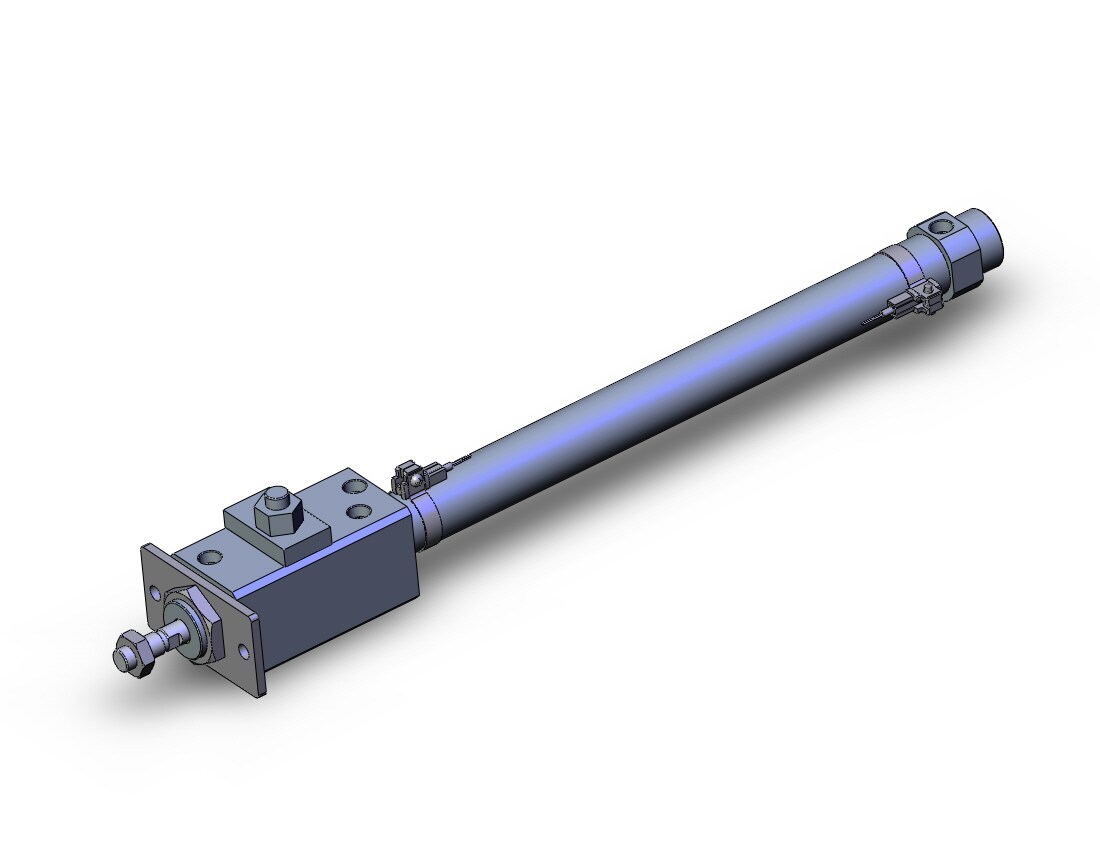 SMC CDLM2F25-250-P-M9BWSDPC-C cylinder, air, ROUND BODY CYLINDER W/LOCK