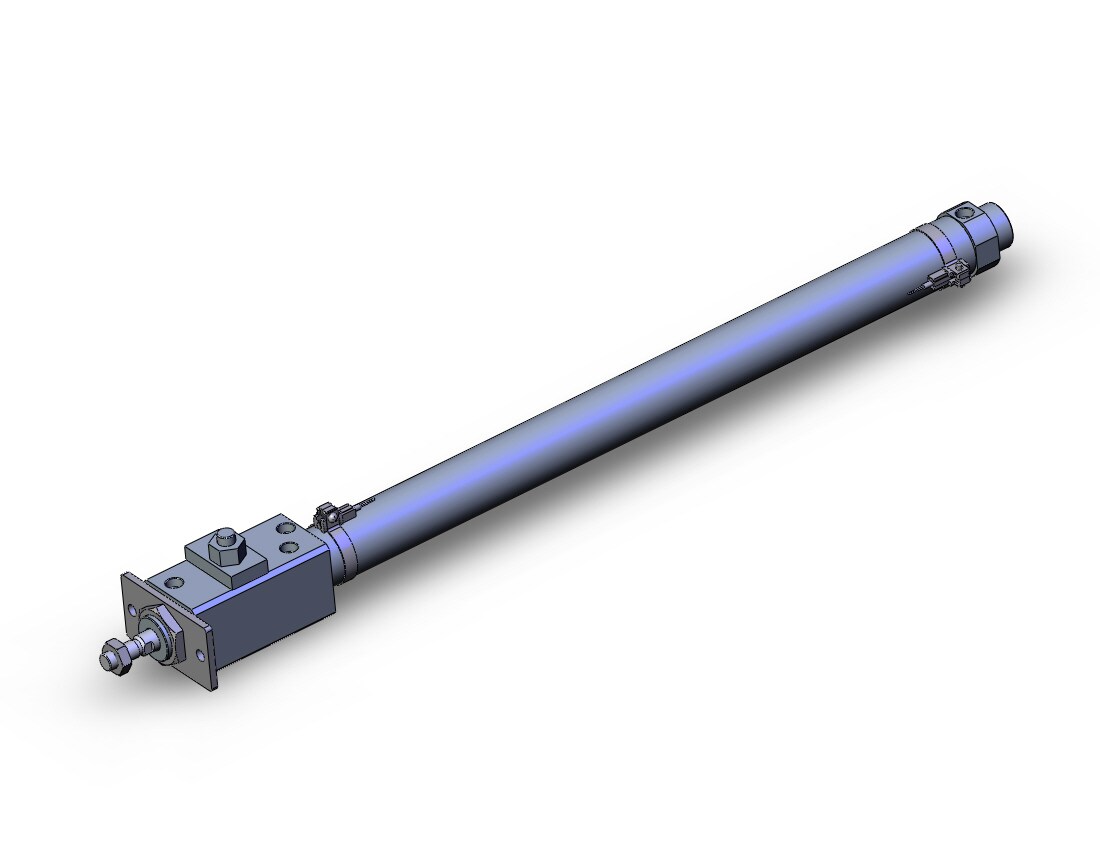 SMC CDLM2F32-400-E-M9BWL-C cylinder, air, ROUND BODY CYLINDER W/LOCK
