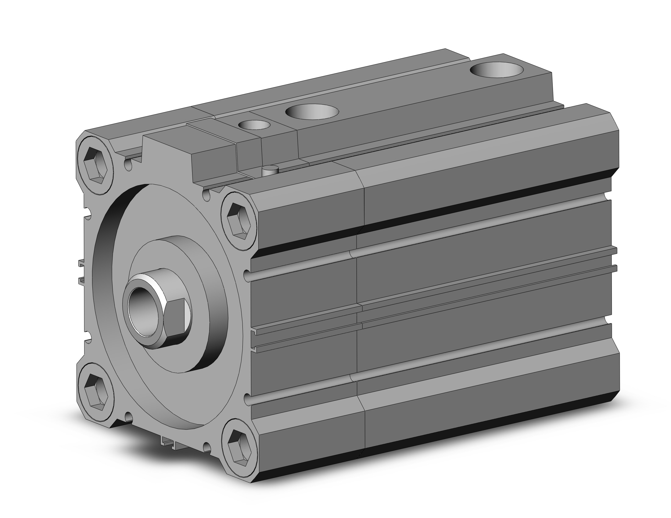 SMC CDLQA80TN-50D-B compact locking cylinder, COMPACT CYLINDER W/LOCK